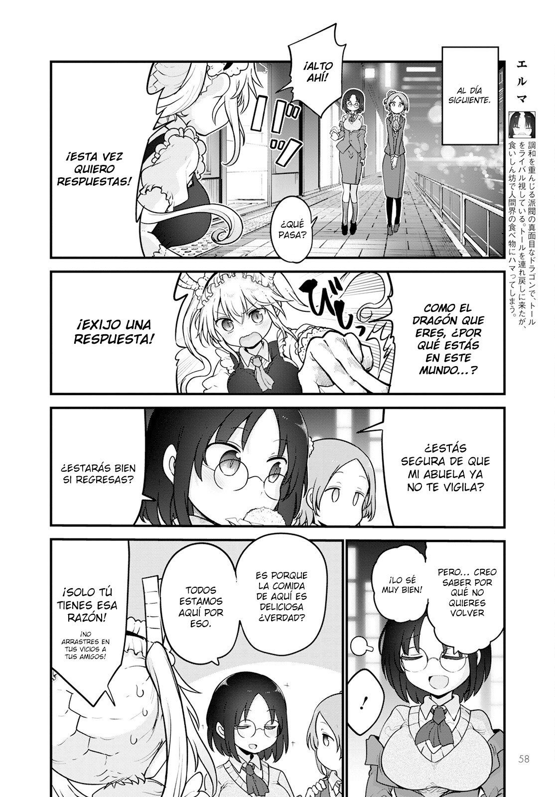 Kobayashi-san Chi no Maid Dragon Capitulo 124 página 5