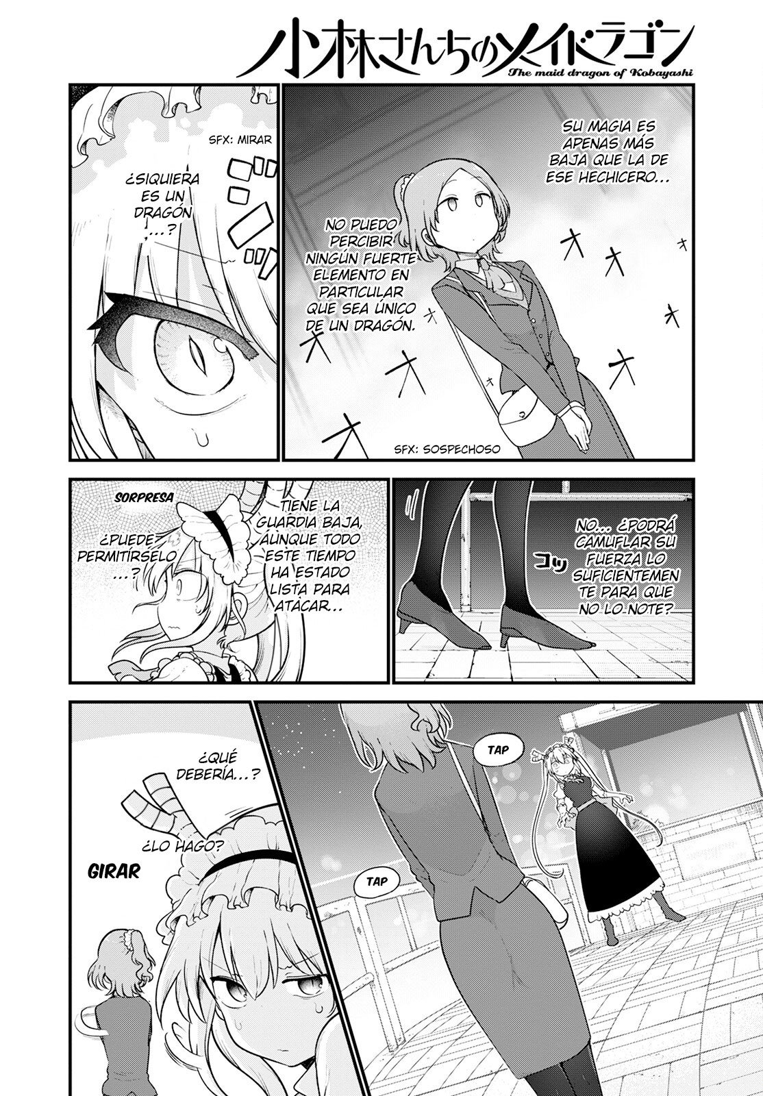 Kobayashi-san Chi no Maid Dragon Capitulo 124 página 7