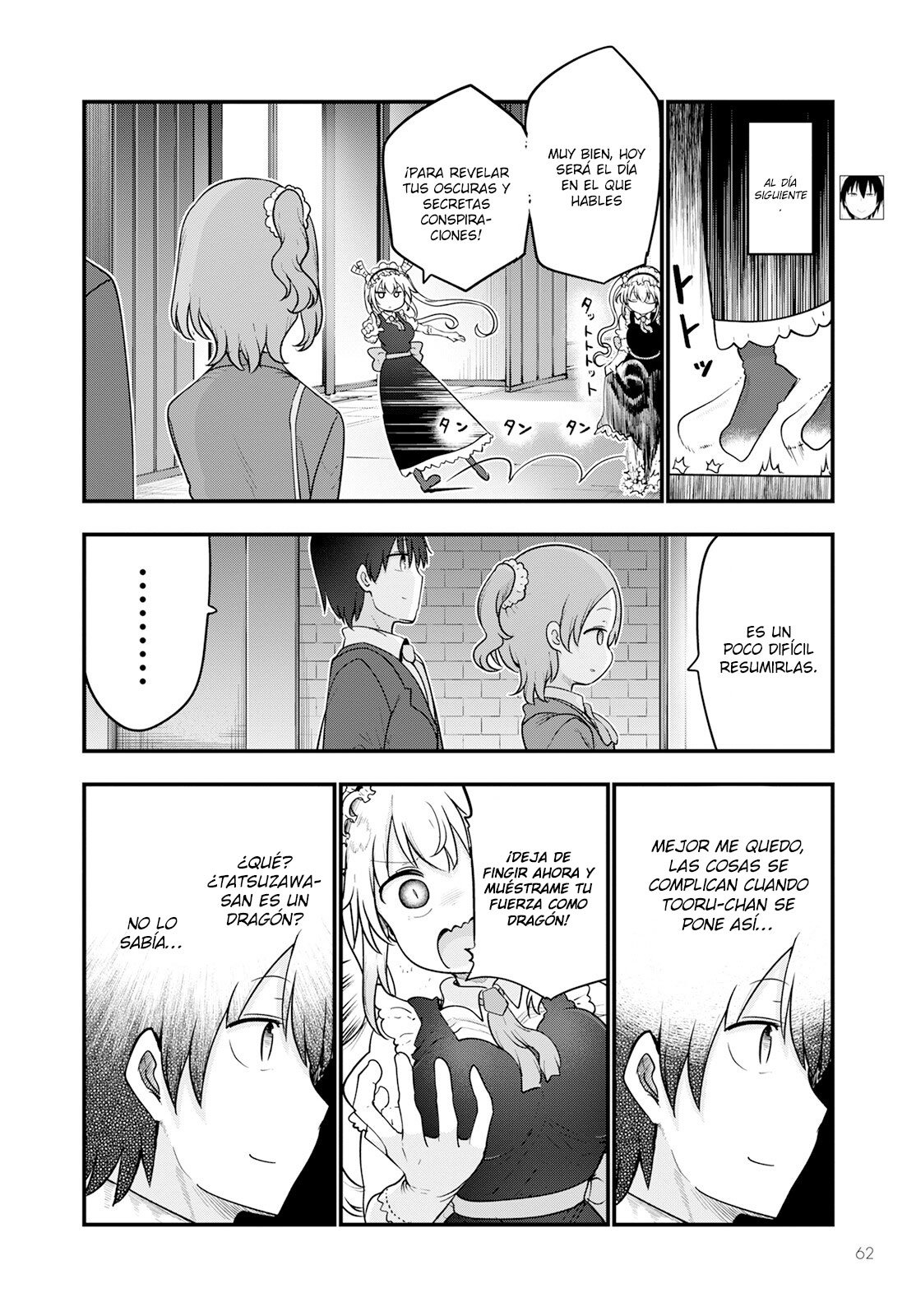 Kobayashi-san Chi no Maid Dragon Capitulo 124 página 9
