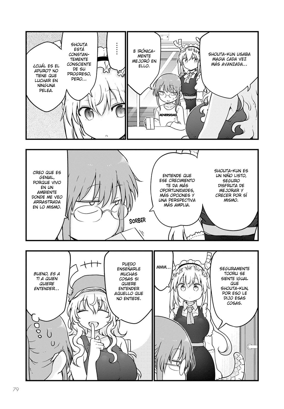 Kobayashi-san Chi no Maid Dragon Capitulo 125 página 14