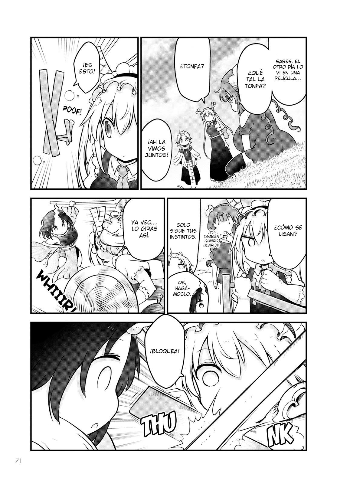 Kobayashi-san Chi no Maid Dragon Capitulo 126: Tooru y las armas página 10