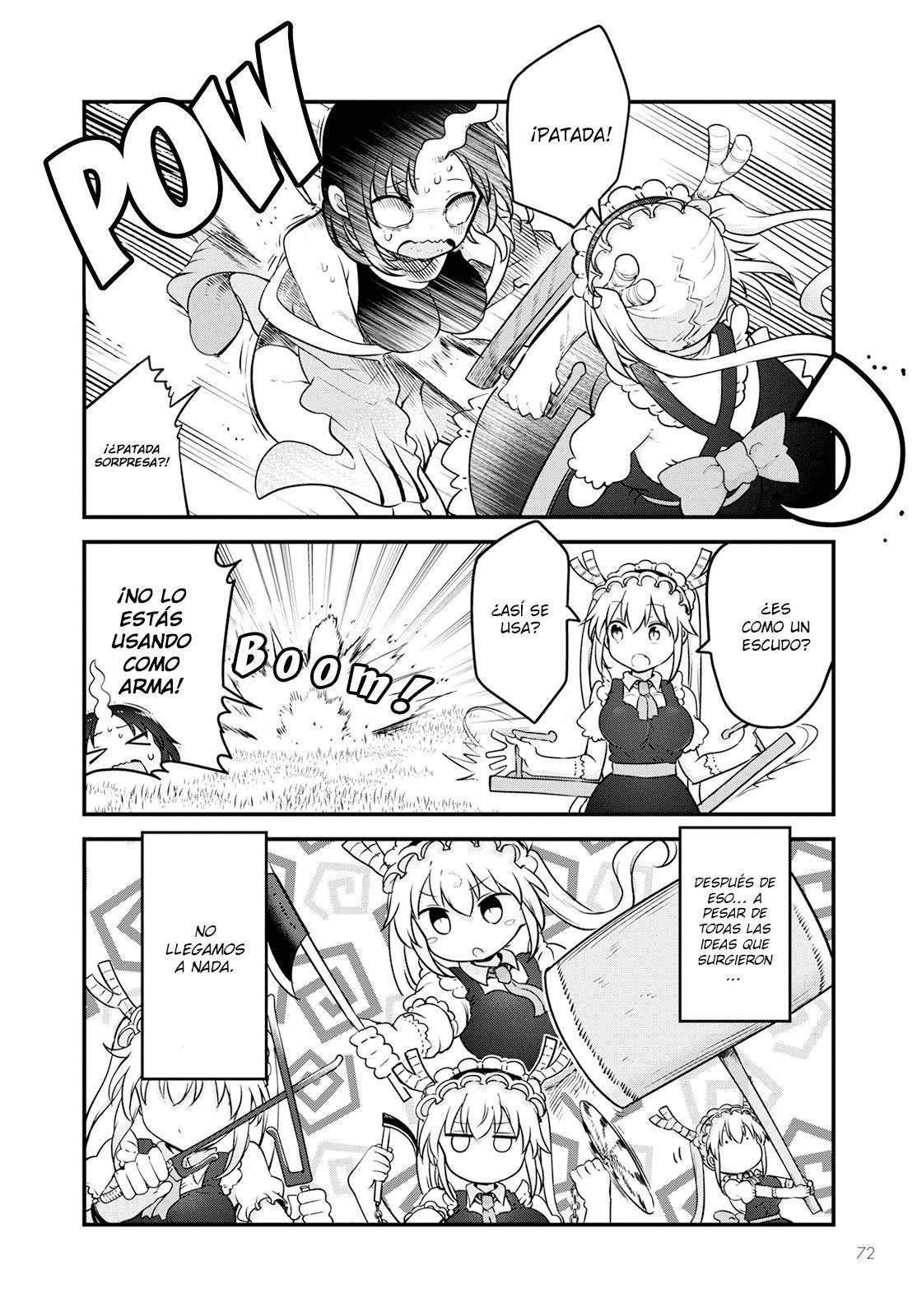 Kobayashi-san Chi no Maid Dragon Capitulo 126: Tooru y las armas página 11