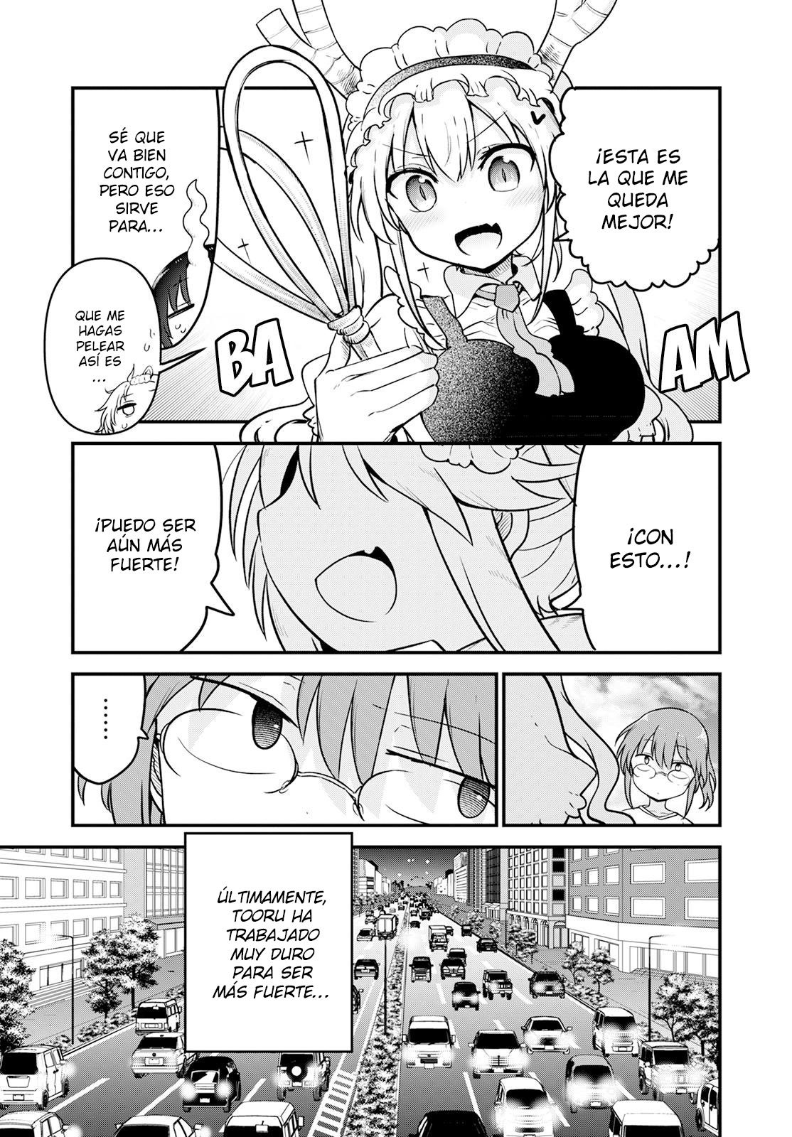 Kobayashi-san Chi no Maid Dragon Capitulo 126: Tooru y las armas página 14