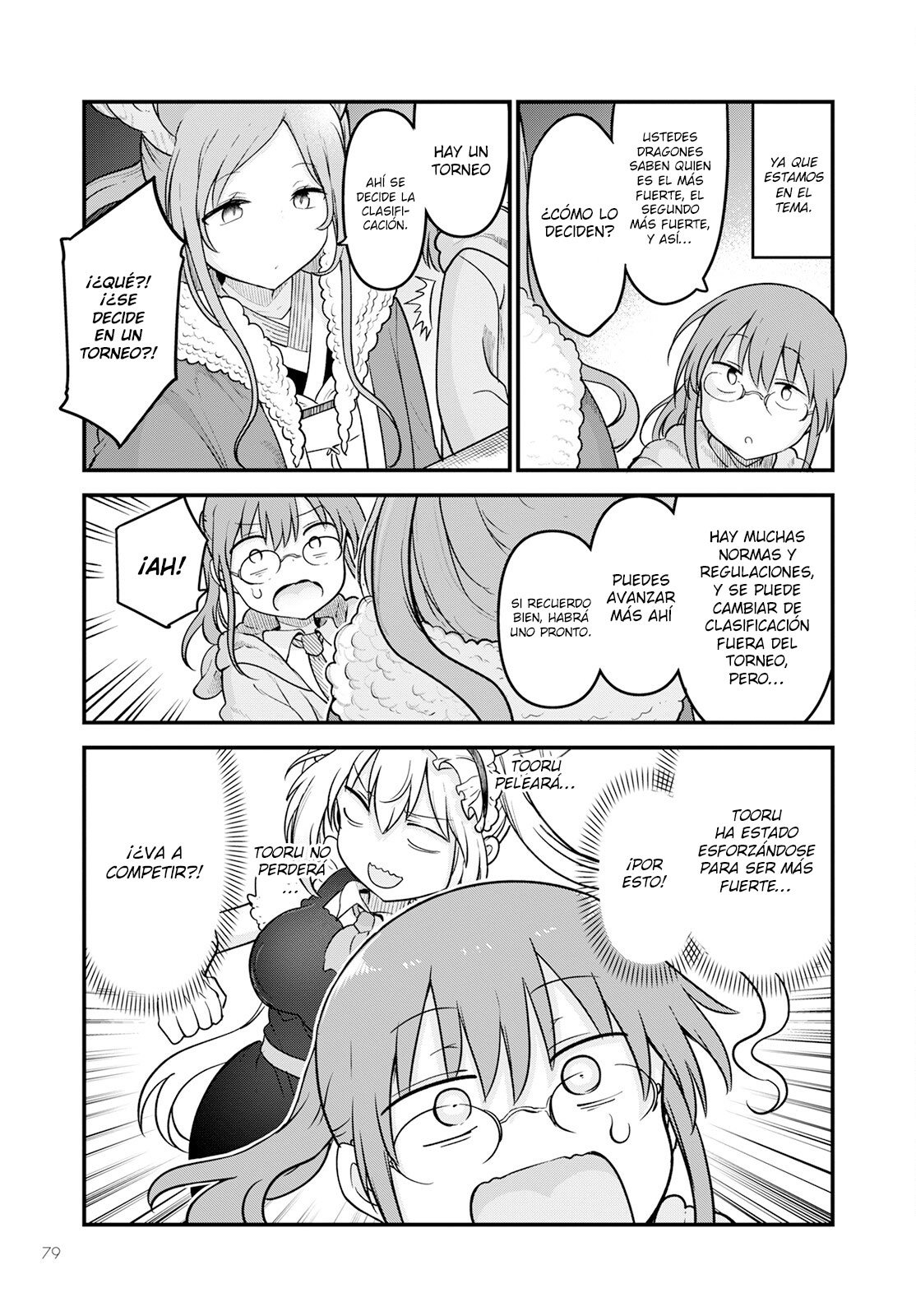 Kobayashi-san Chi no Maid Dragon Capitulo 127 página 10
