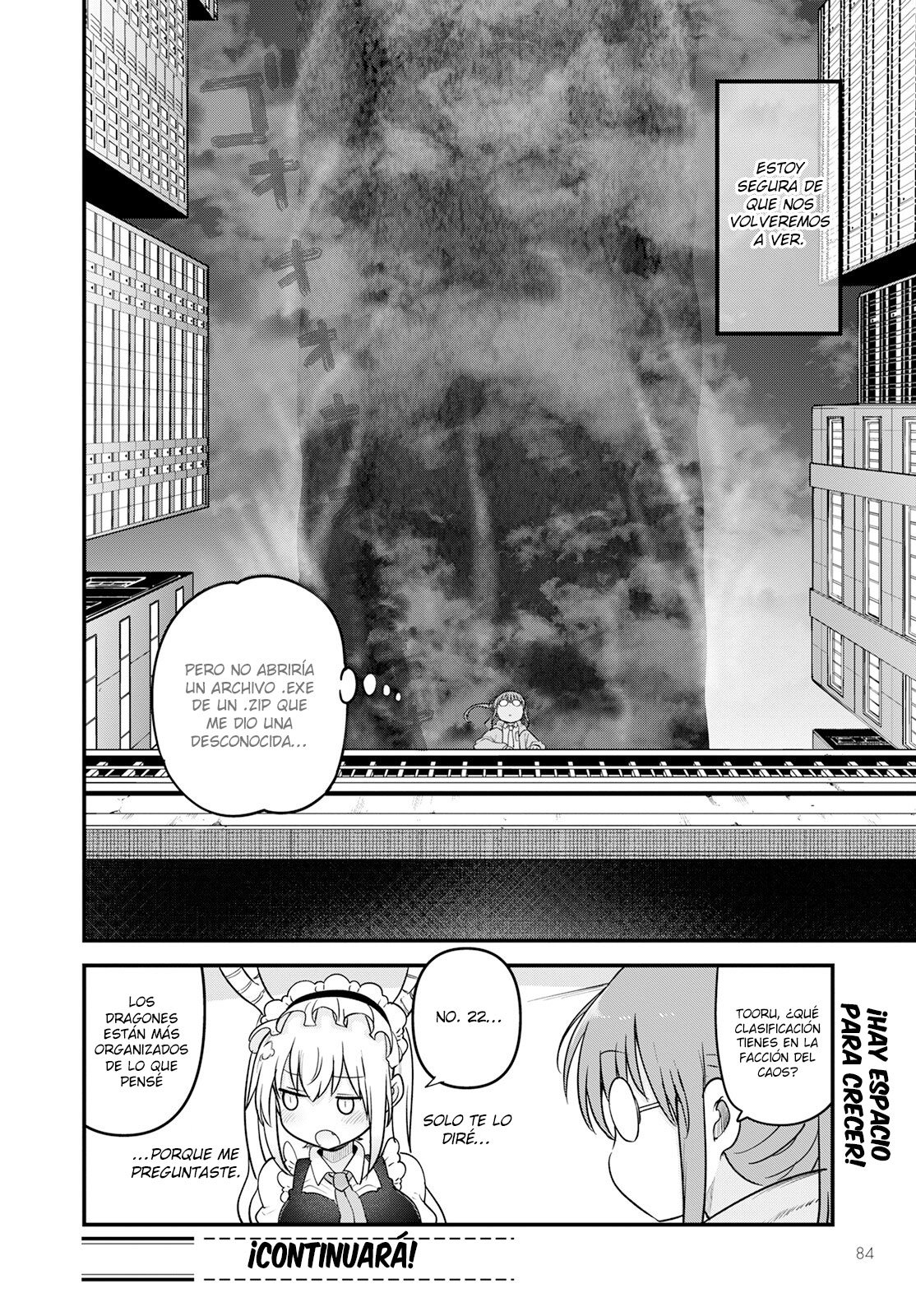Kobayashi-san Chi no Maid Dragon Capitulo 127 página 15