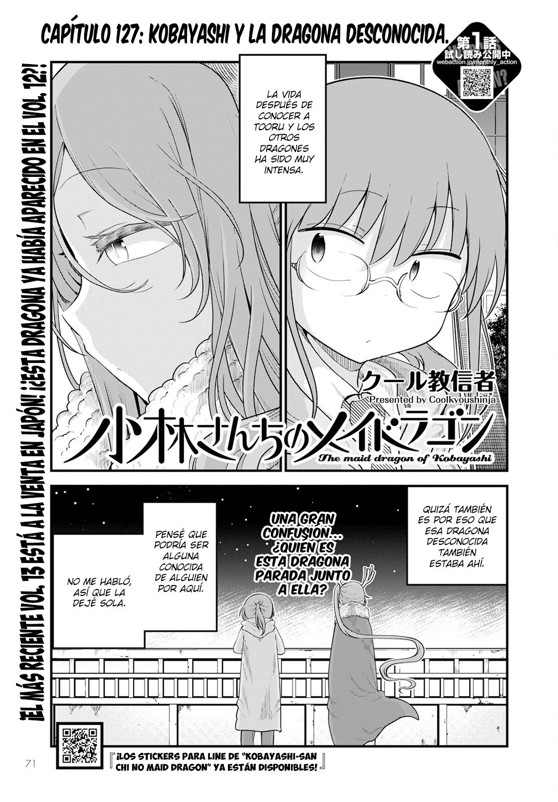 Kobayashi-san Chi no Maid Dragon Capitulo 127 página 2