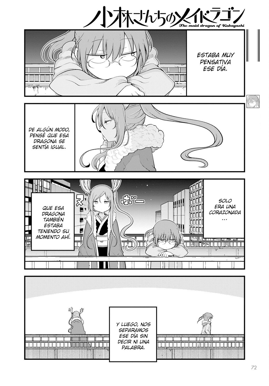 Kobayashi-san Chi no Maid Dragon Capitulo 127 página 3