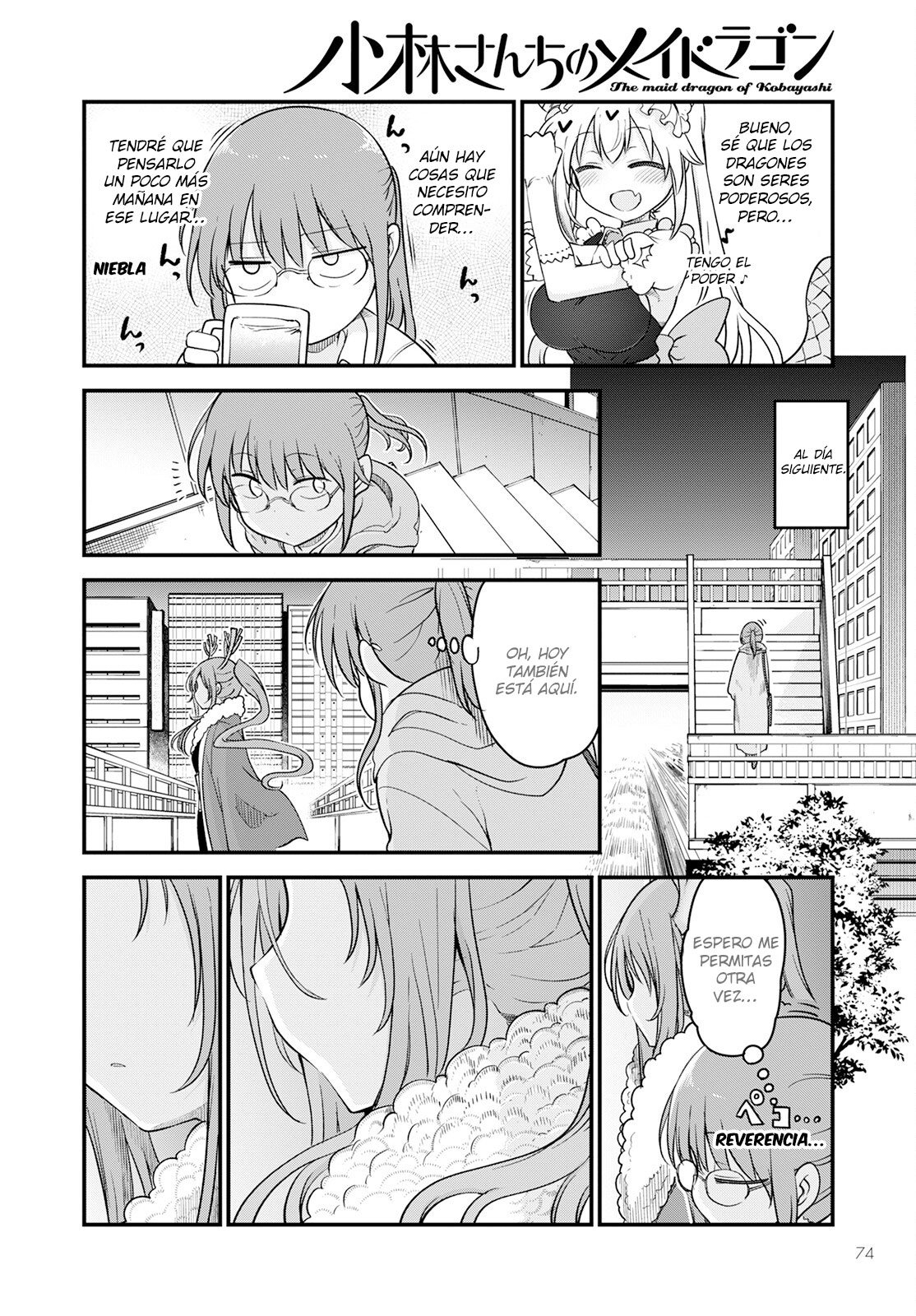 Kobayashi-san Chi no Maid Dragon Capitulo 127 página 5