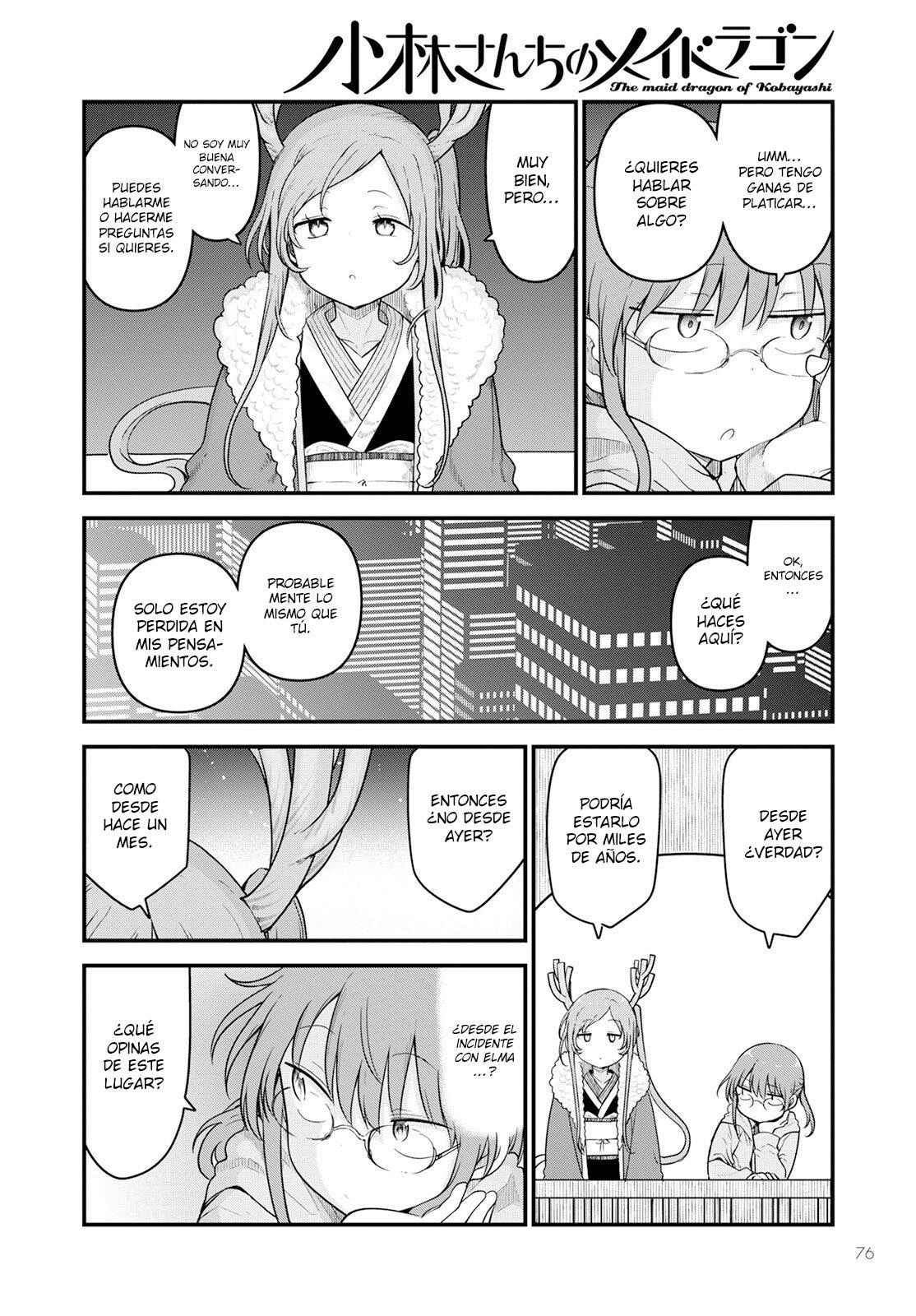 Kobayashi-san Chi no Maid Dragon Capitulo 127 página 7