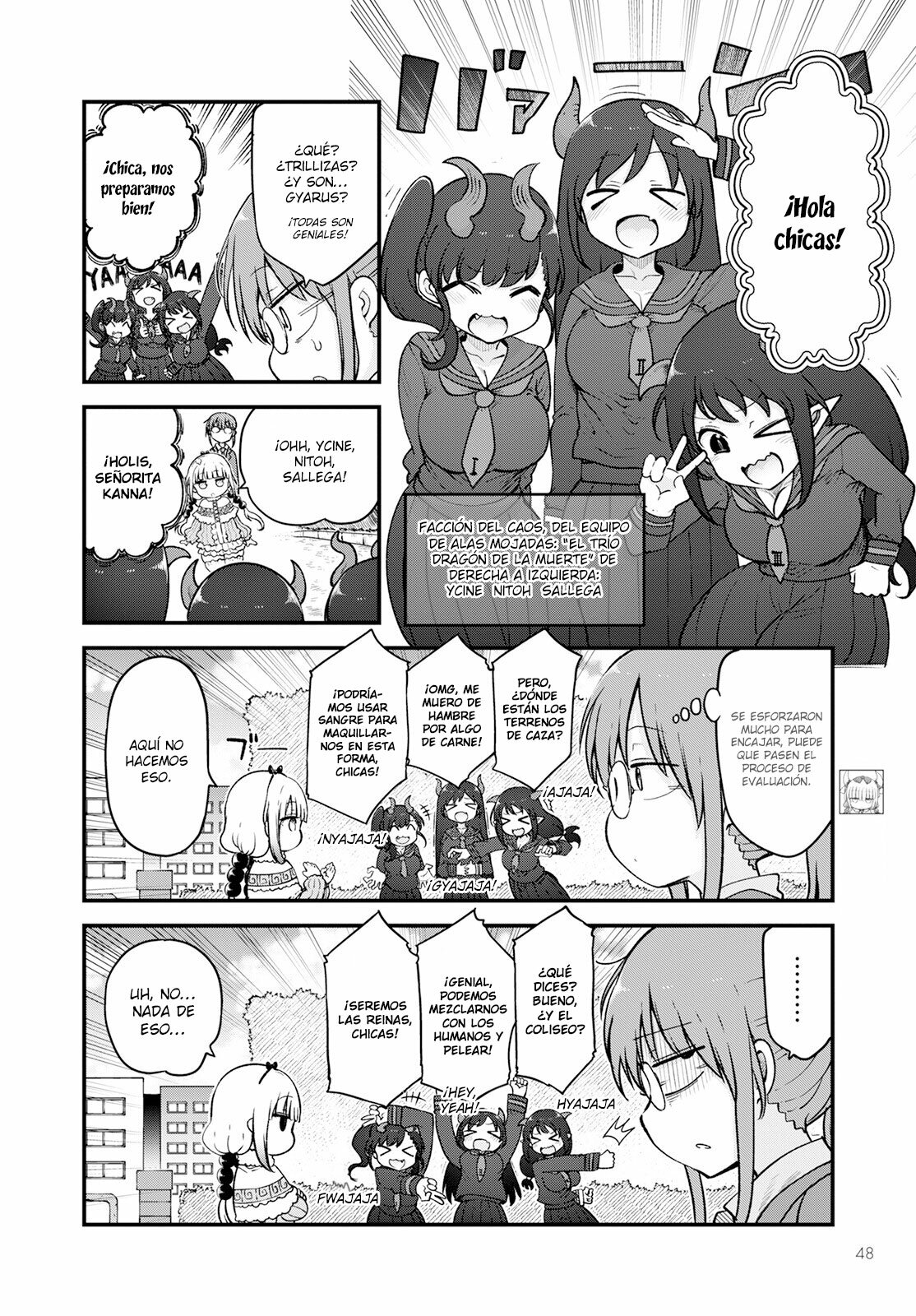 Kobayashi-san Chi no Maid Dragon Capitulo 128 página 7