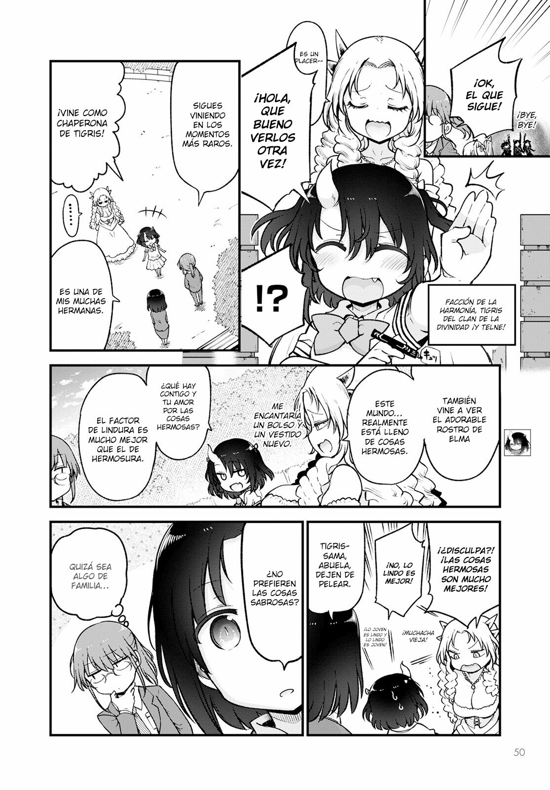 Kobayashi-san Chi no Maid Dragon Capitulo 128 página 9