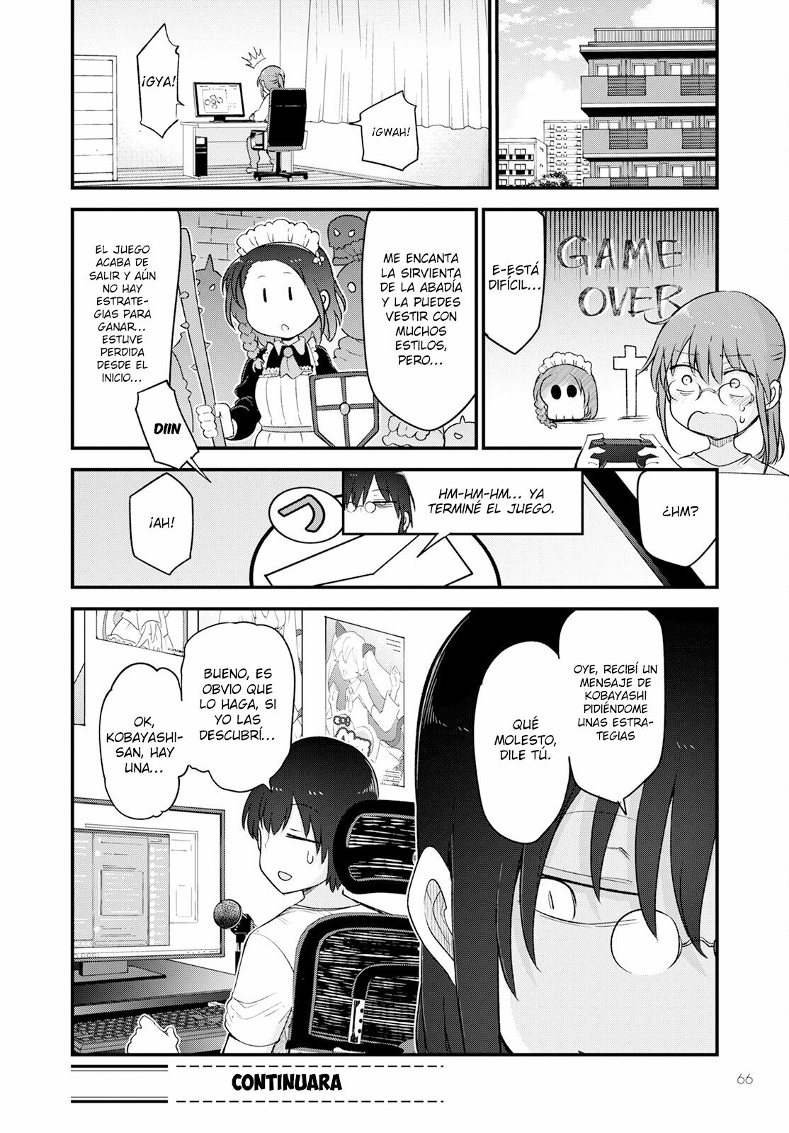 Kobayashi-san Chi no Maid Dragon Capitulo 129 página 15