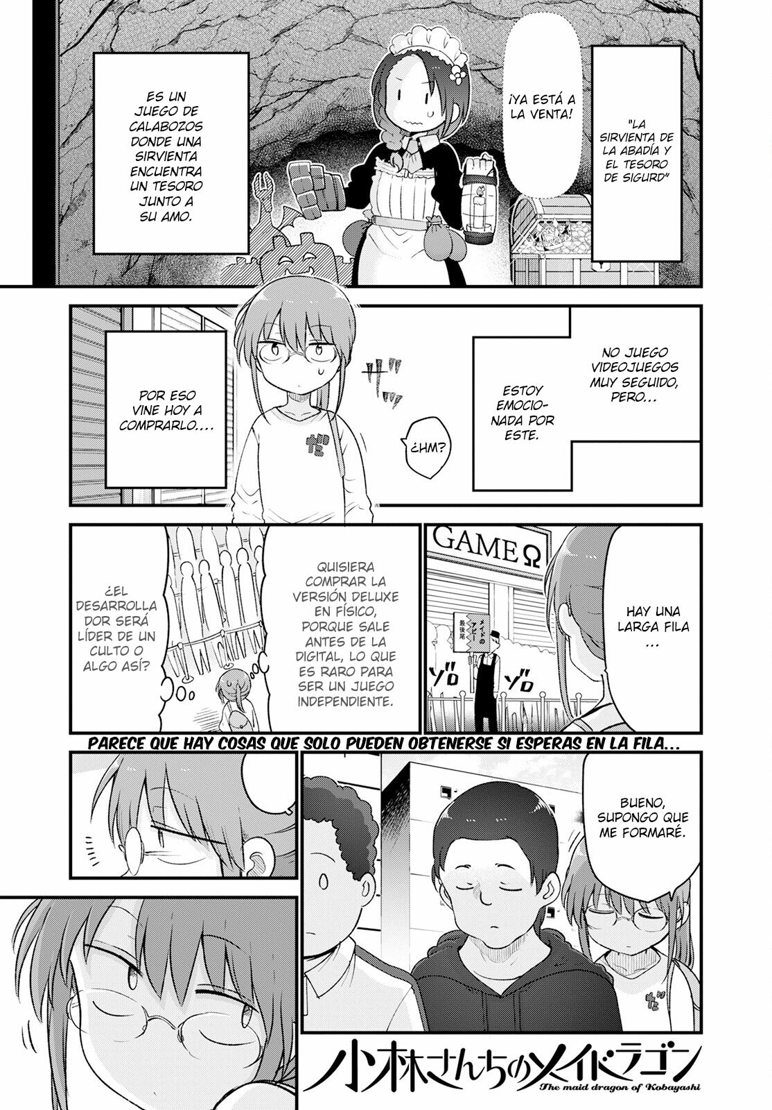 Kobayashi-san Chi no Maid Dragon Capitulo 129 página 2