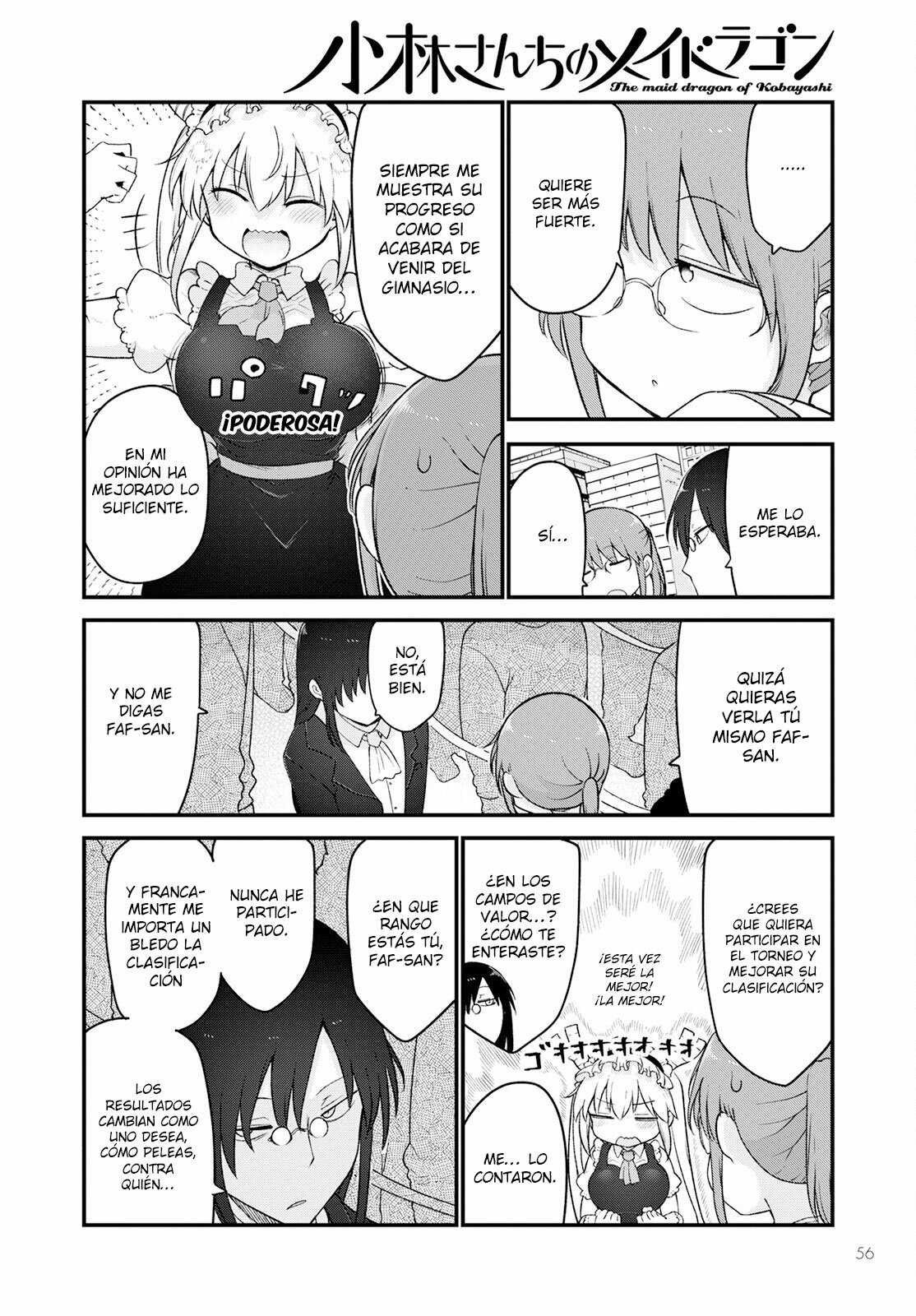 Kobayashi-san Chi no Maid Dragon Capitulo 129 página 5