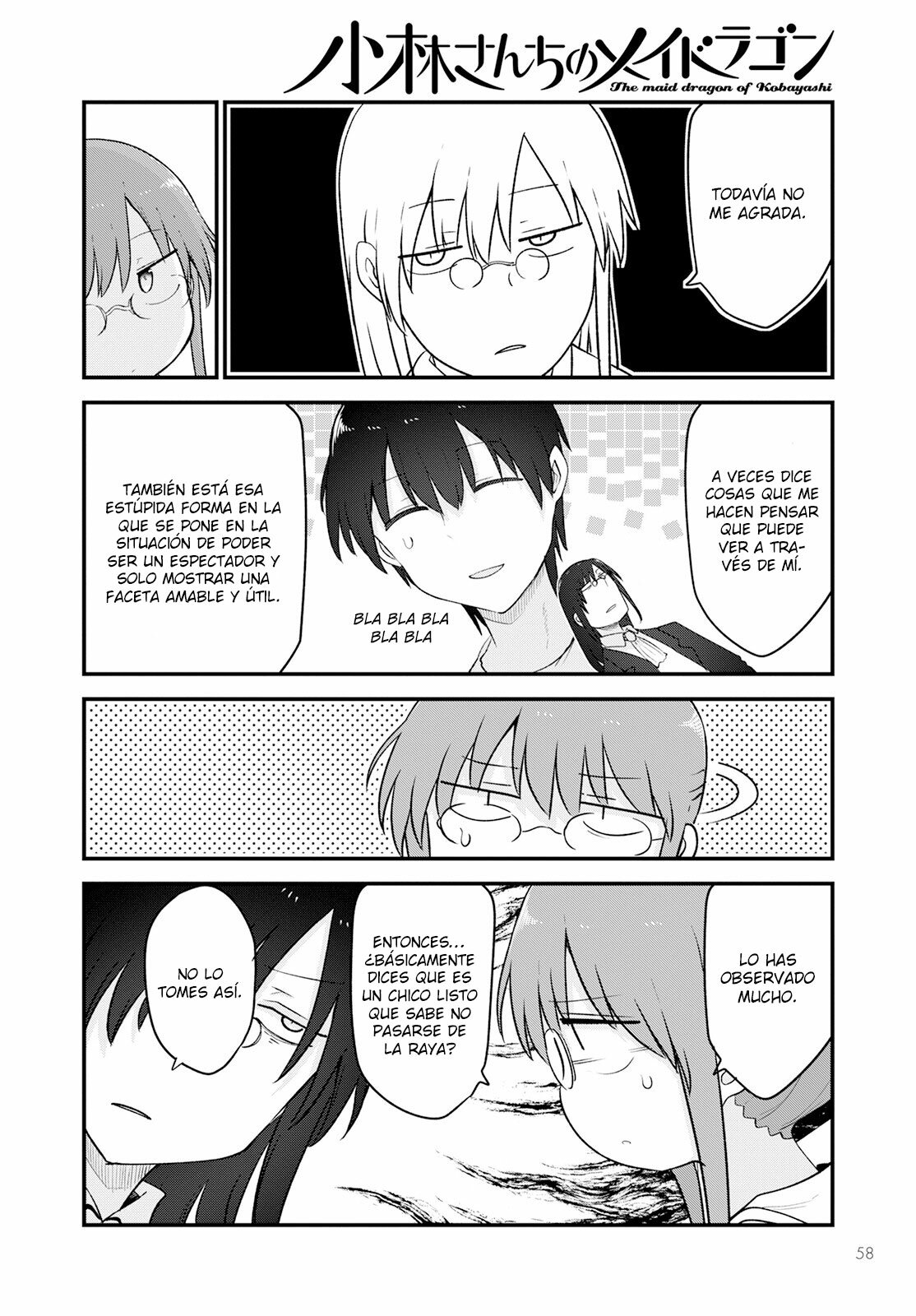 Kobayashi-san Chi no Maid Dragon Capitulo 129 página 7