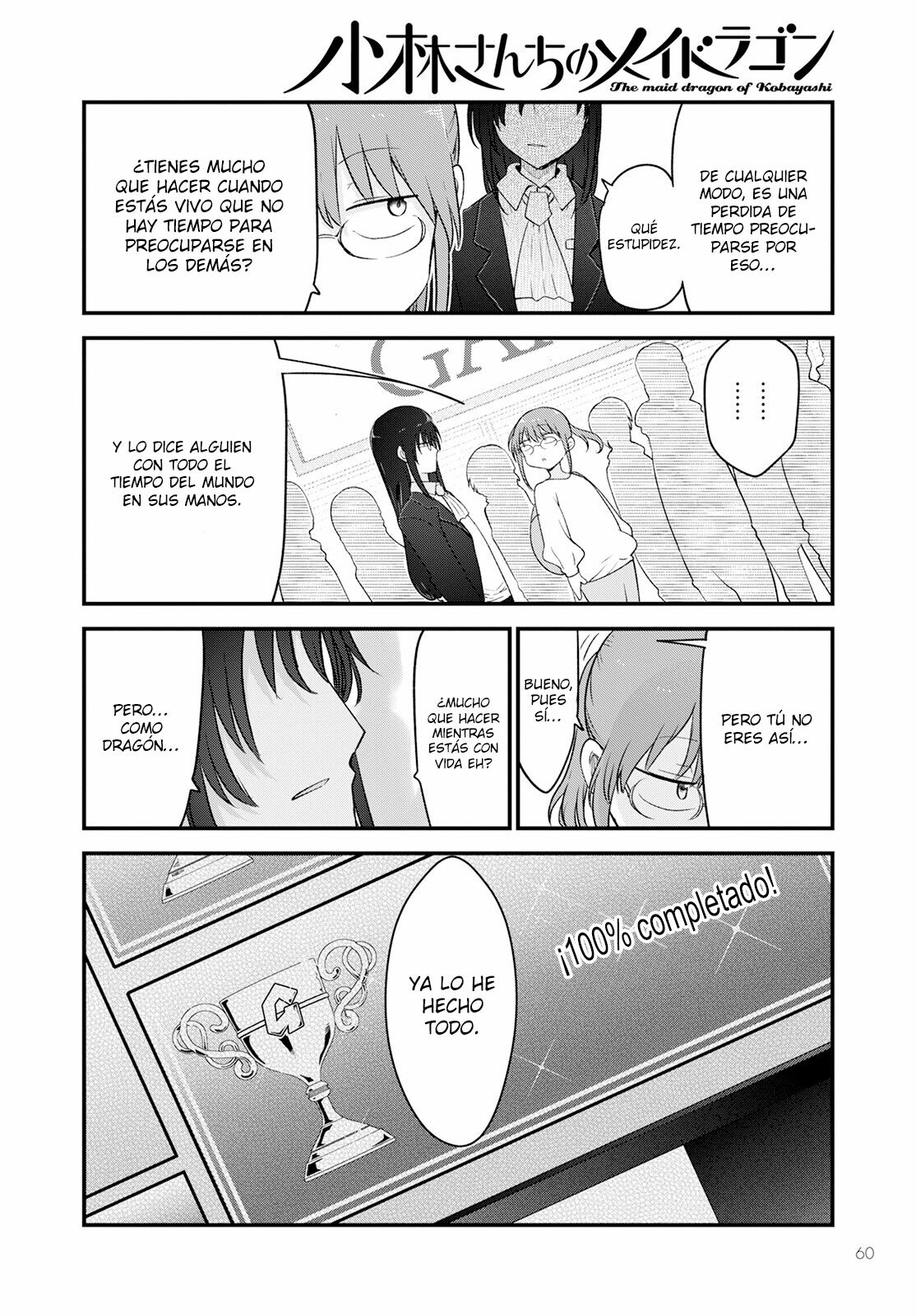 Kobayashi-san Chi no Maid Dragon Capitulo 129 página 9