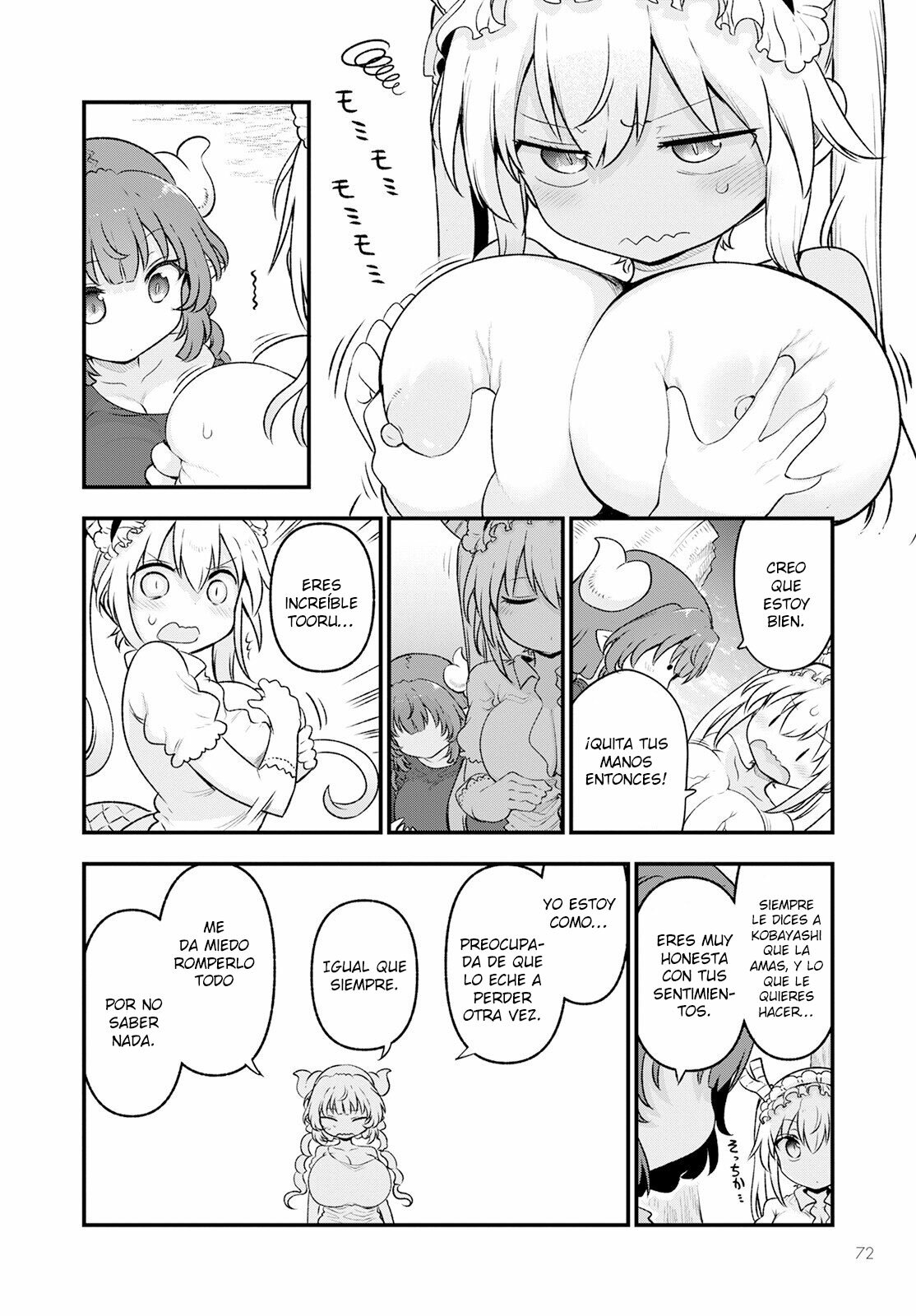 Kobayashi-san Chi no Maid Dragon Capitulo 130 página 13