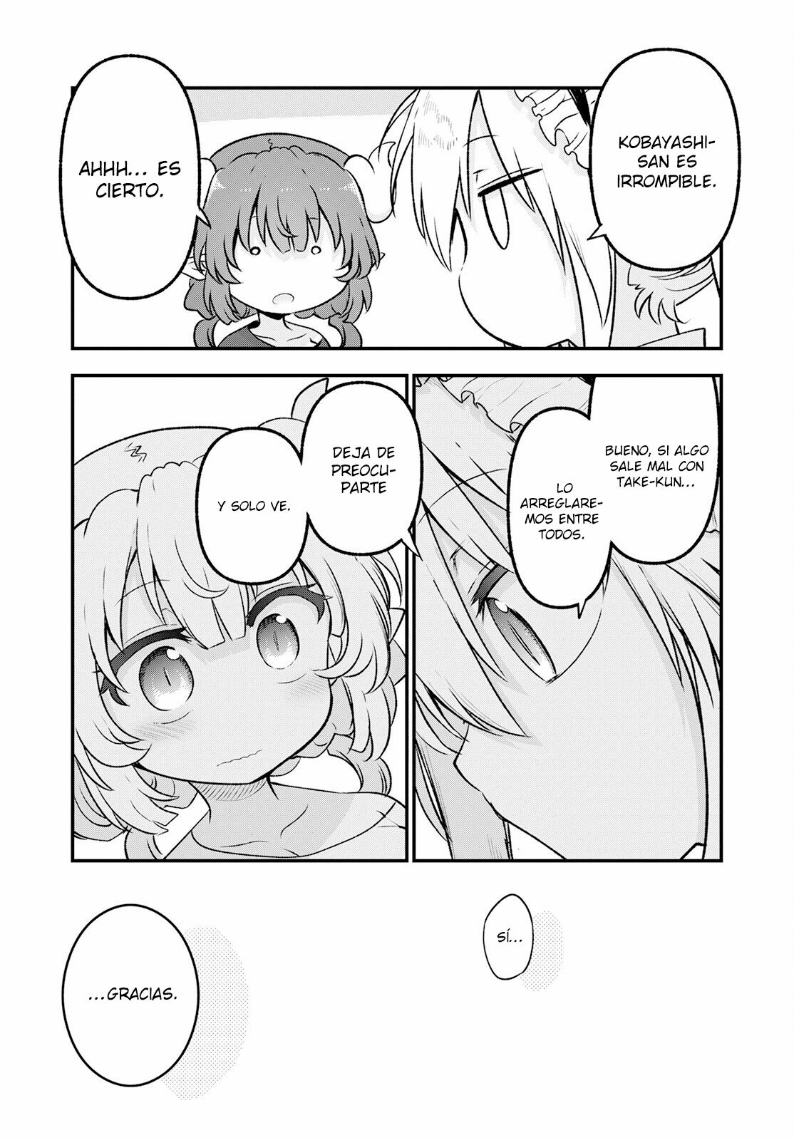 Kobayashi-san Chi no Maid Dragon Capitulo 130 página 14