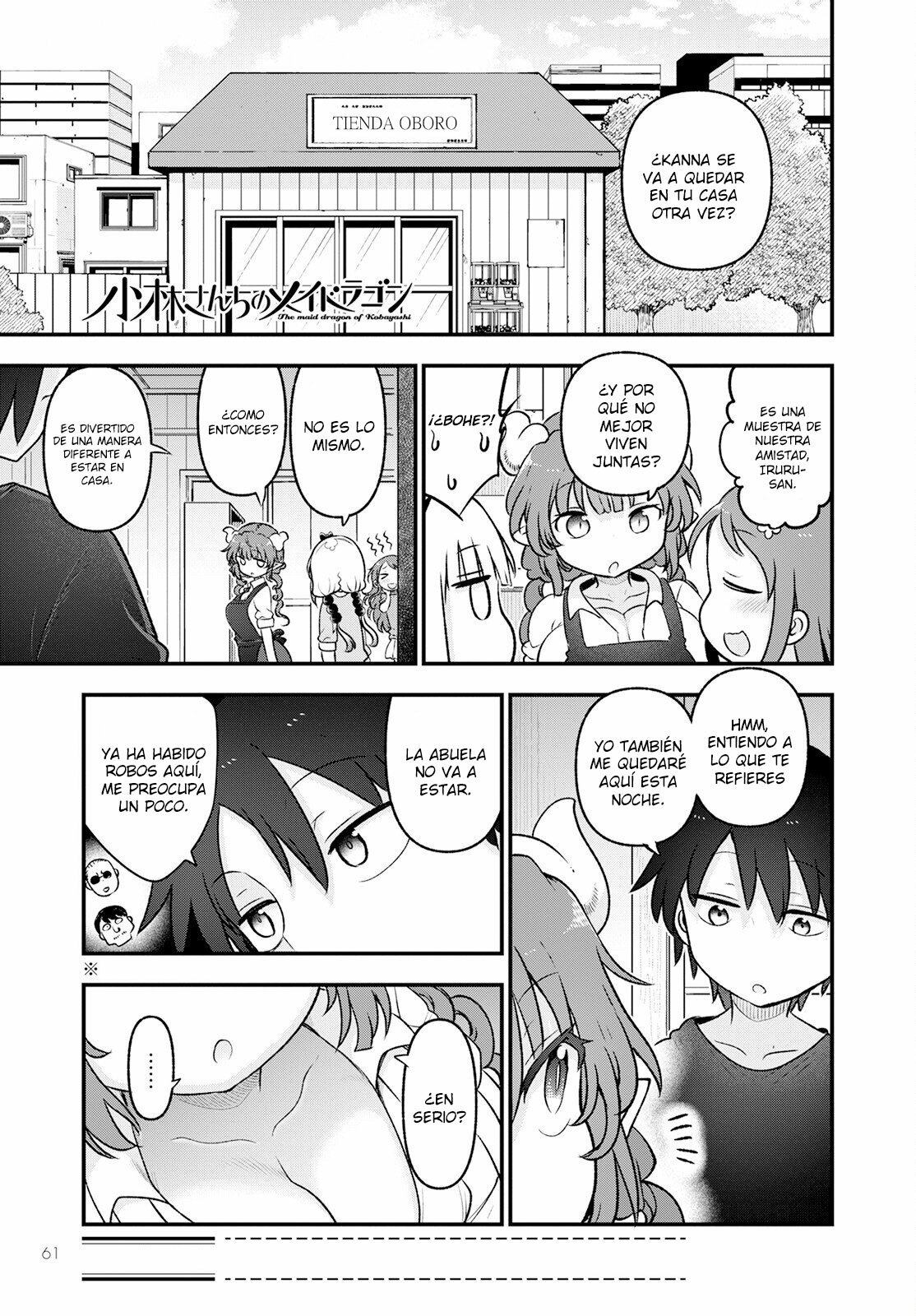 Kobayashi-san Chi no Maid Dragon Capitulo 130 página 2