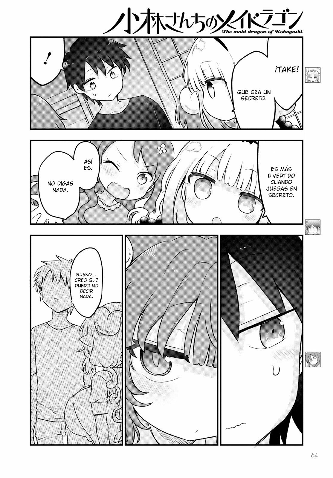 Kobayashi-san Chi no Maid Dragon Capitulo 130 página 5