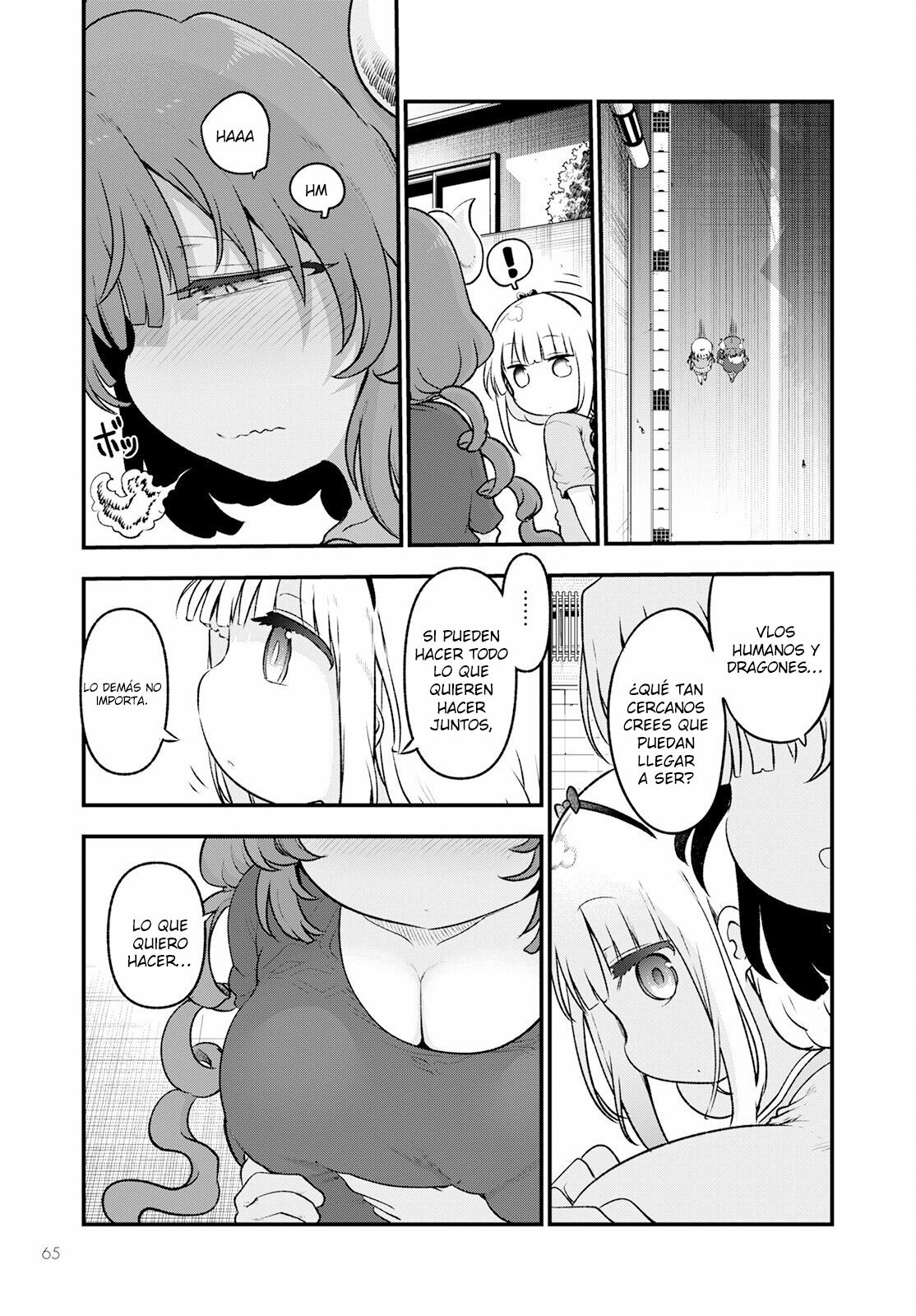 Kobayashi-san Chi no Maid Dragon Capitulo 130 página 6