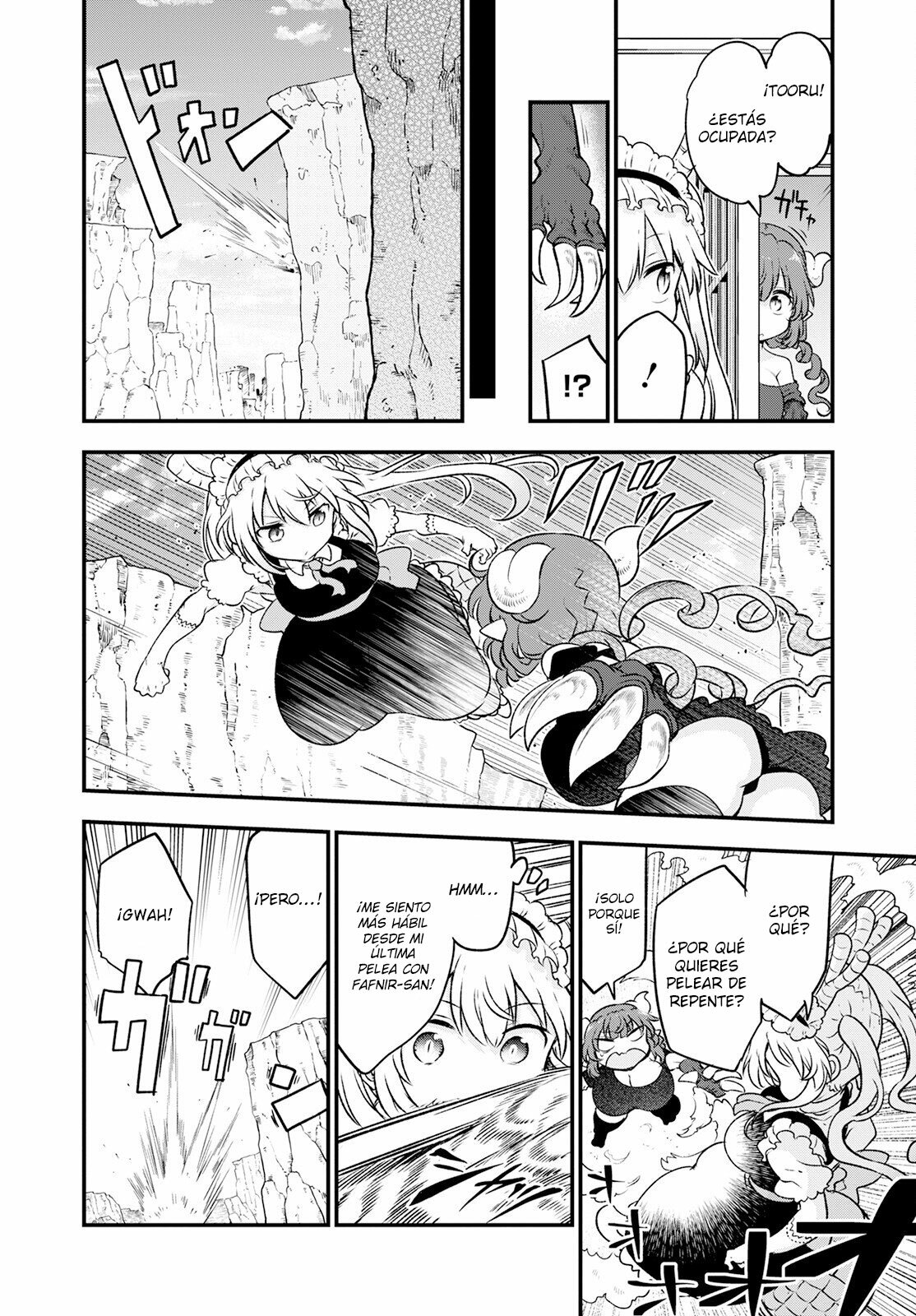 Kobayashi-san Chi no Maid Dragon Capitulo 130 página 9