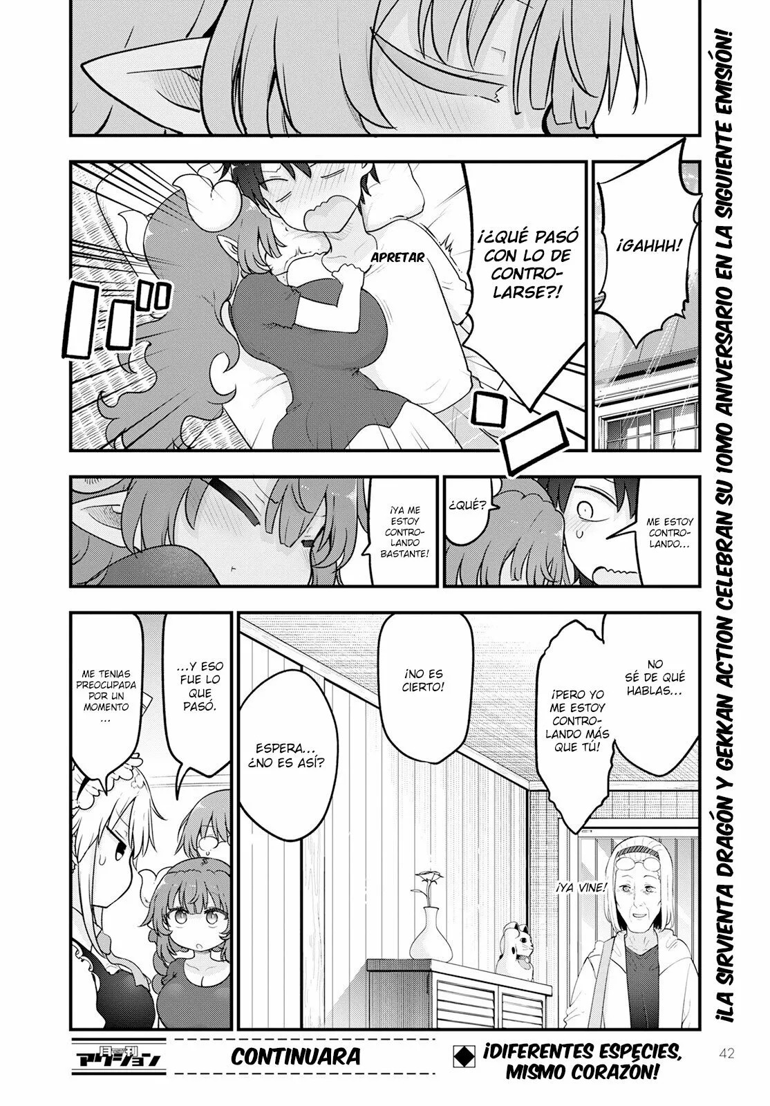 Kobayashi-san Chi no Maid Dragon Capitulo 131 página 19