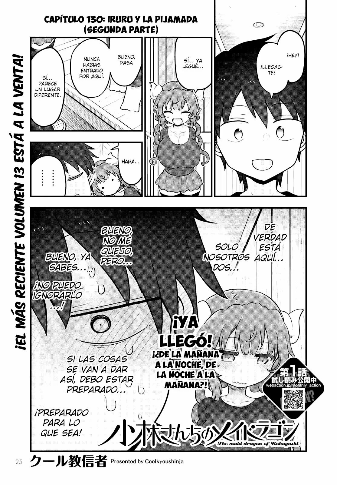 Kobayashi-san Chi no Maid Dragon Capitulo 131 página 2