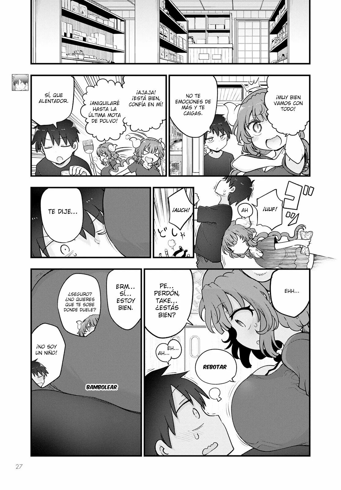 Kobayashi-san Chi no Maid Dragon Capitulo 131 página 4