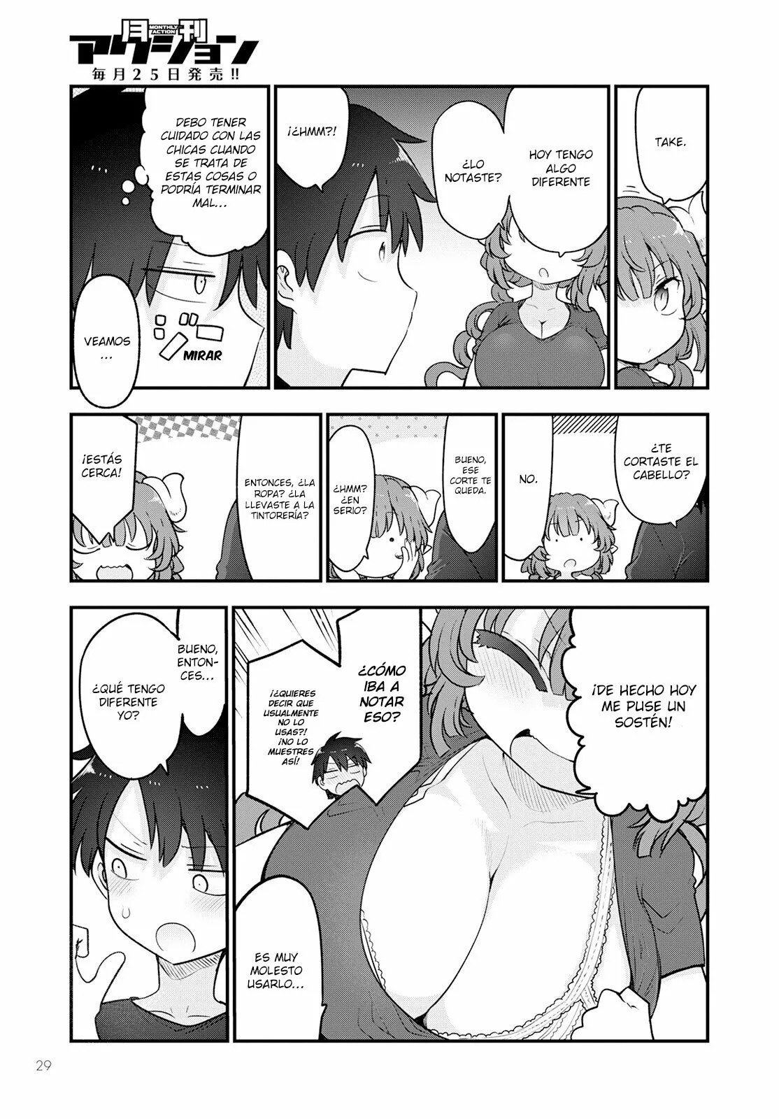 Kobayashi-san Chi no Maid Dragon Capitulo 131 página 6