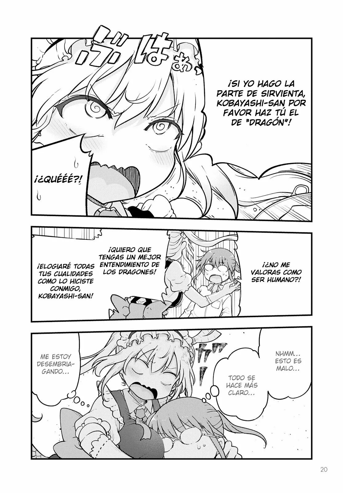 Kobayashi-san Chi no Maid Dragon Capitulo 132 página 11