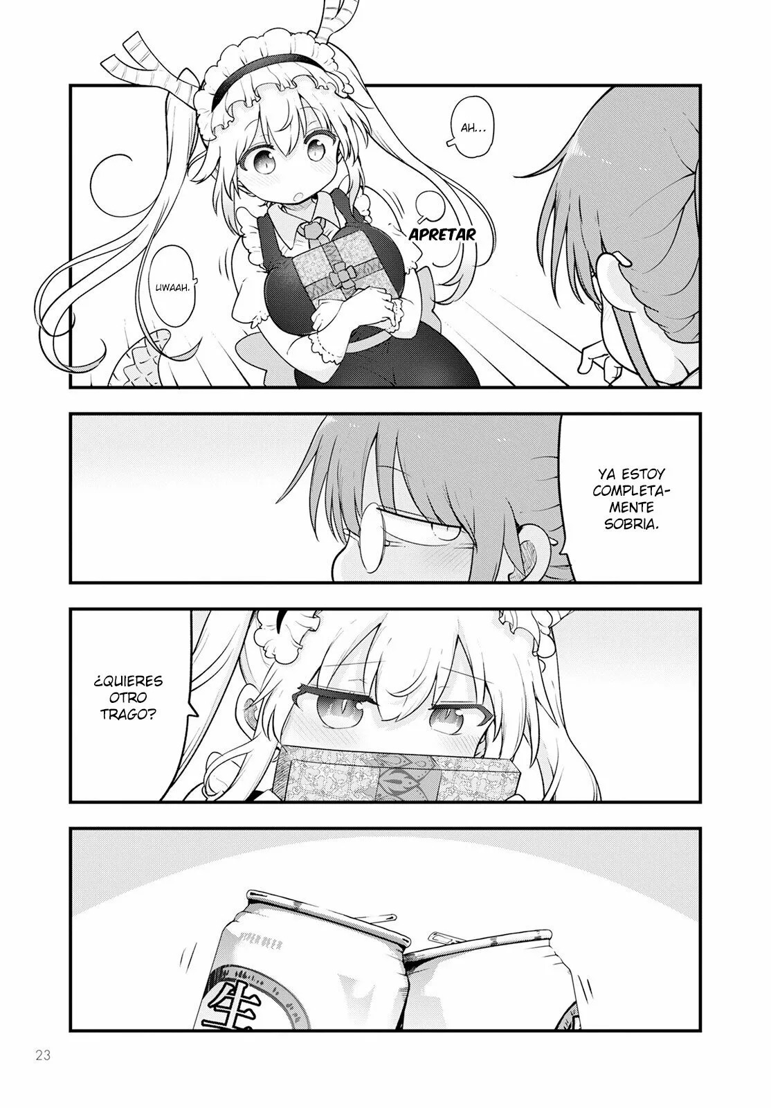 Kobayashi-san Chi no Maid Dragon Capitulo 132 página 14