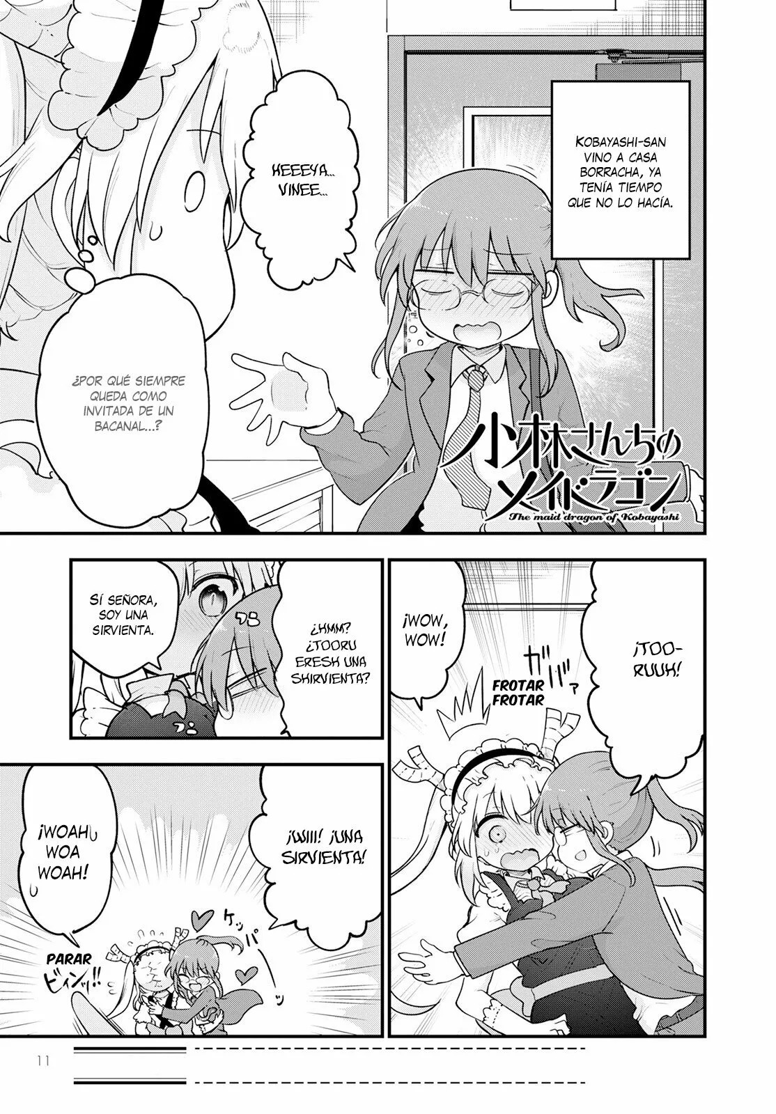 Kobayashi-san Chi no Maid Dragon Capitulo 132 página 2