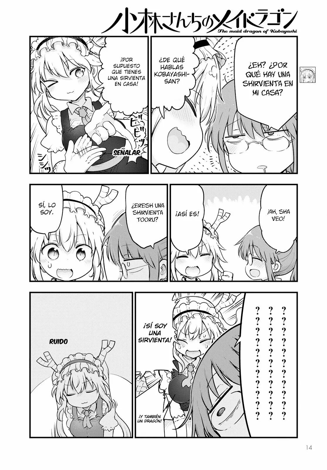 Kobayashi-san Chi no Maid Dragon Capitulo 132 página 5