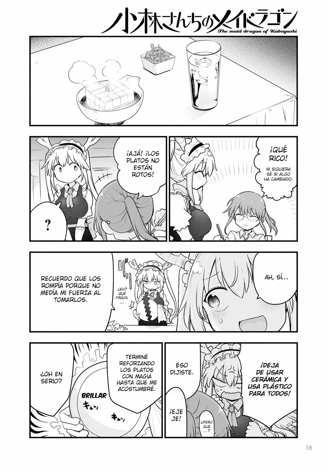 Kobayashi-san Chi no Maid Dragon Capitulo 132 página 7