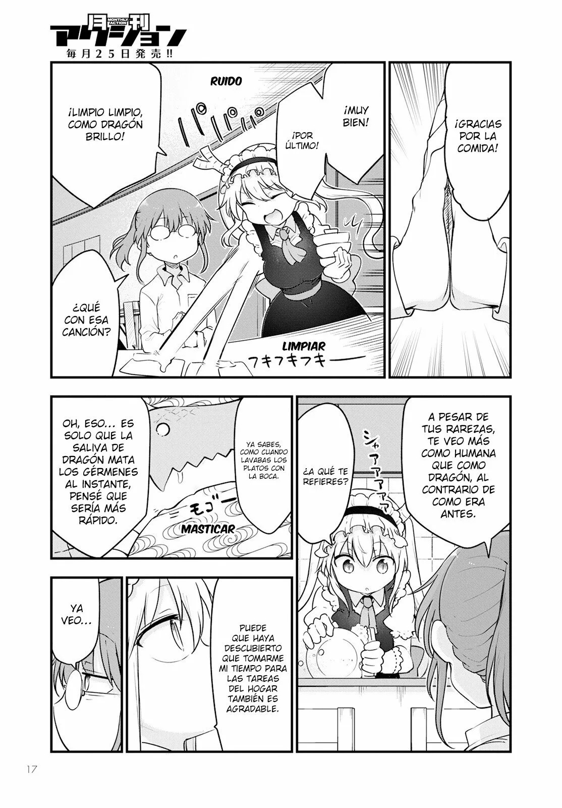 Kobayashi-san Chi no Maid Dragon Capitulo 132 página 8