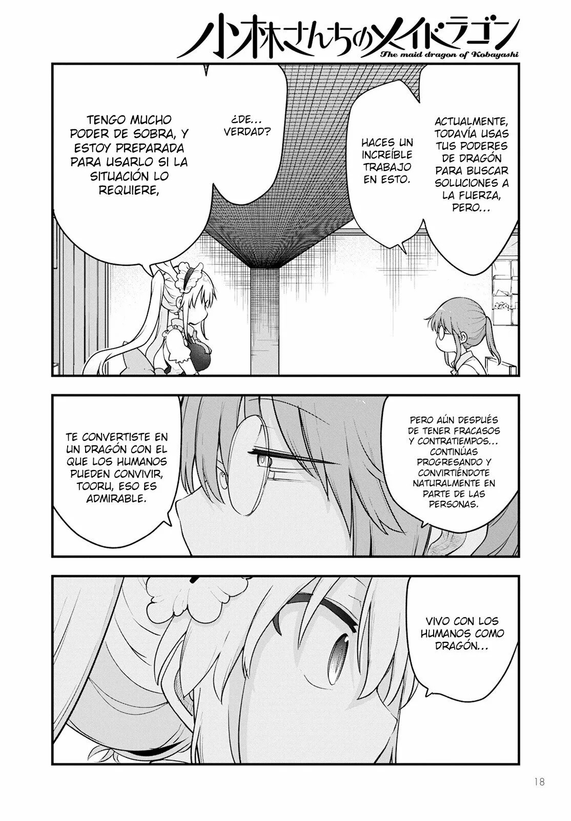 Kobayashi-san Chi no Maid Dragon Capitulo 132 página 9