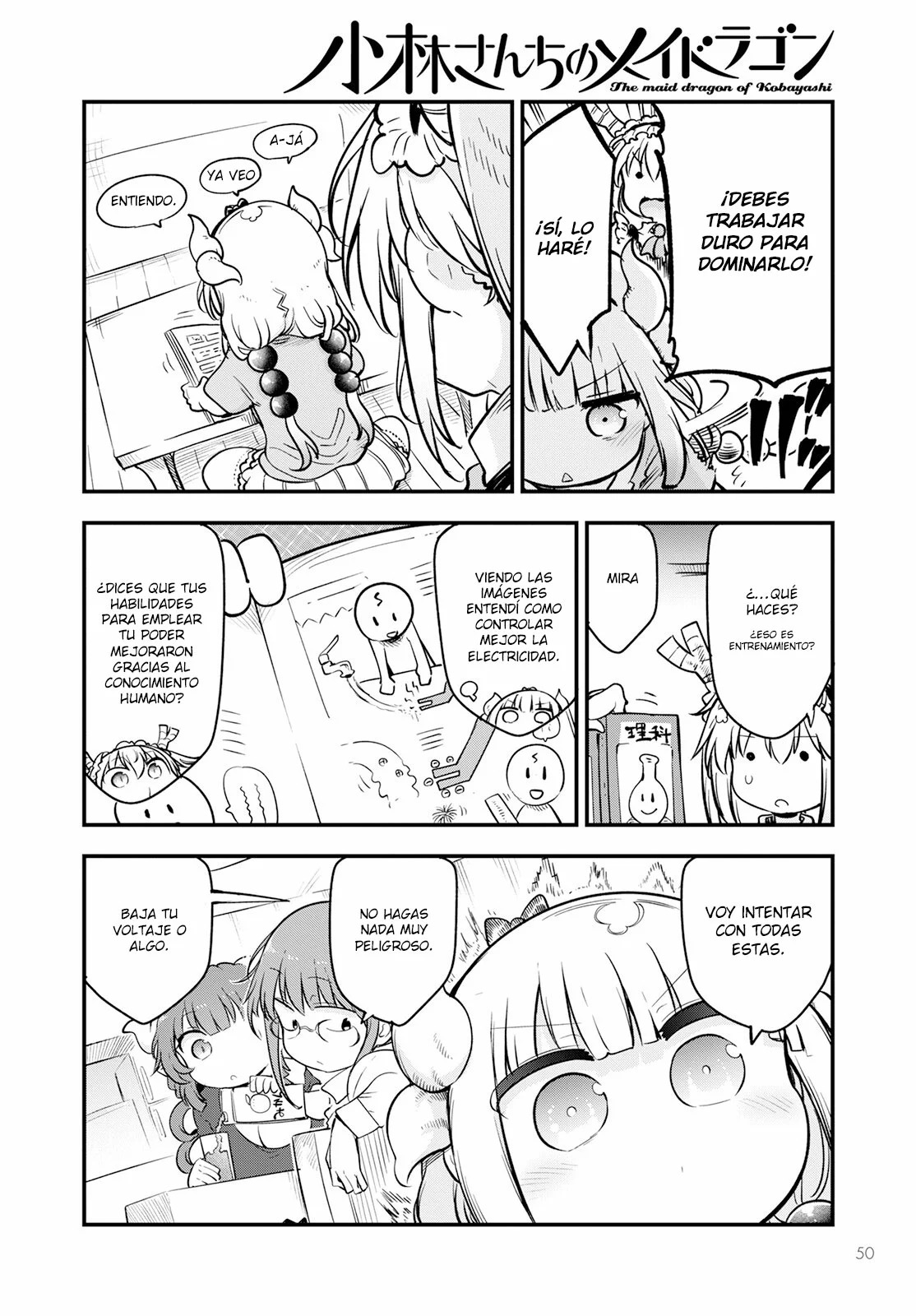 Kobayashi-san Chi no Maid Dragon Capitulo 134 página 11