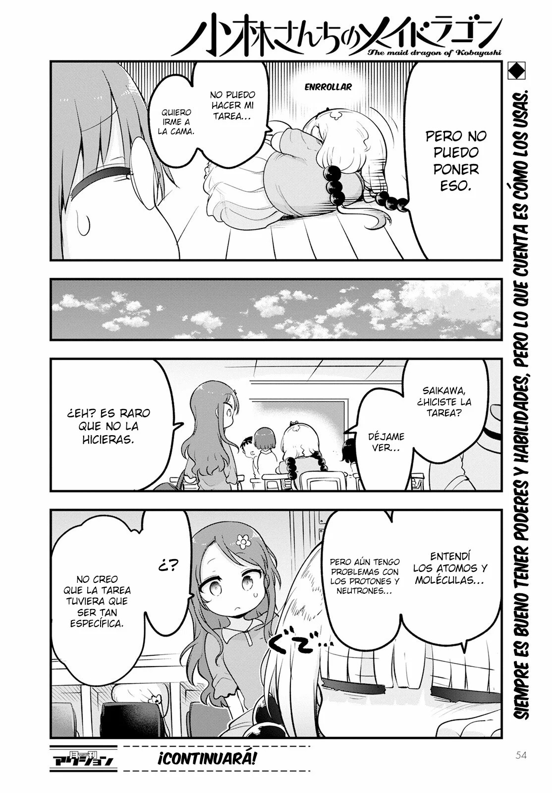 Kobayashi-san Chi no Maid Dragon Capitulo 134 página 15