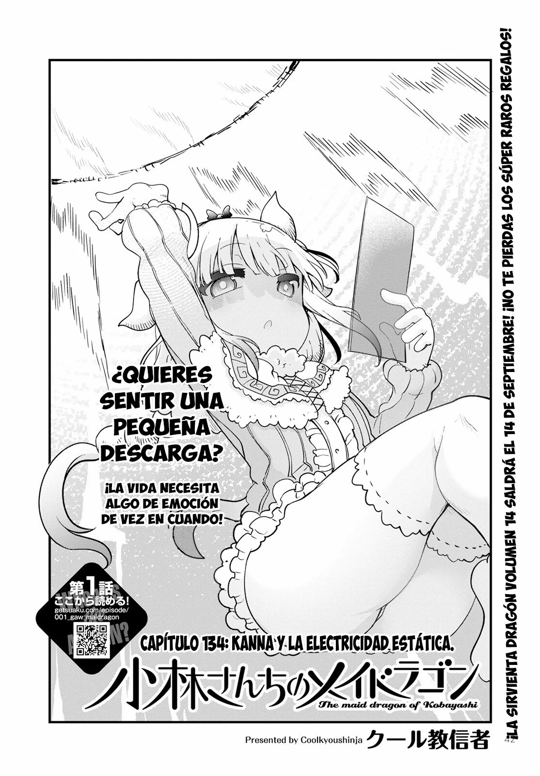 Kobayashi-san Chi no Maid Dragon Capitulo 134 página 3
