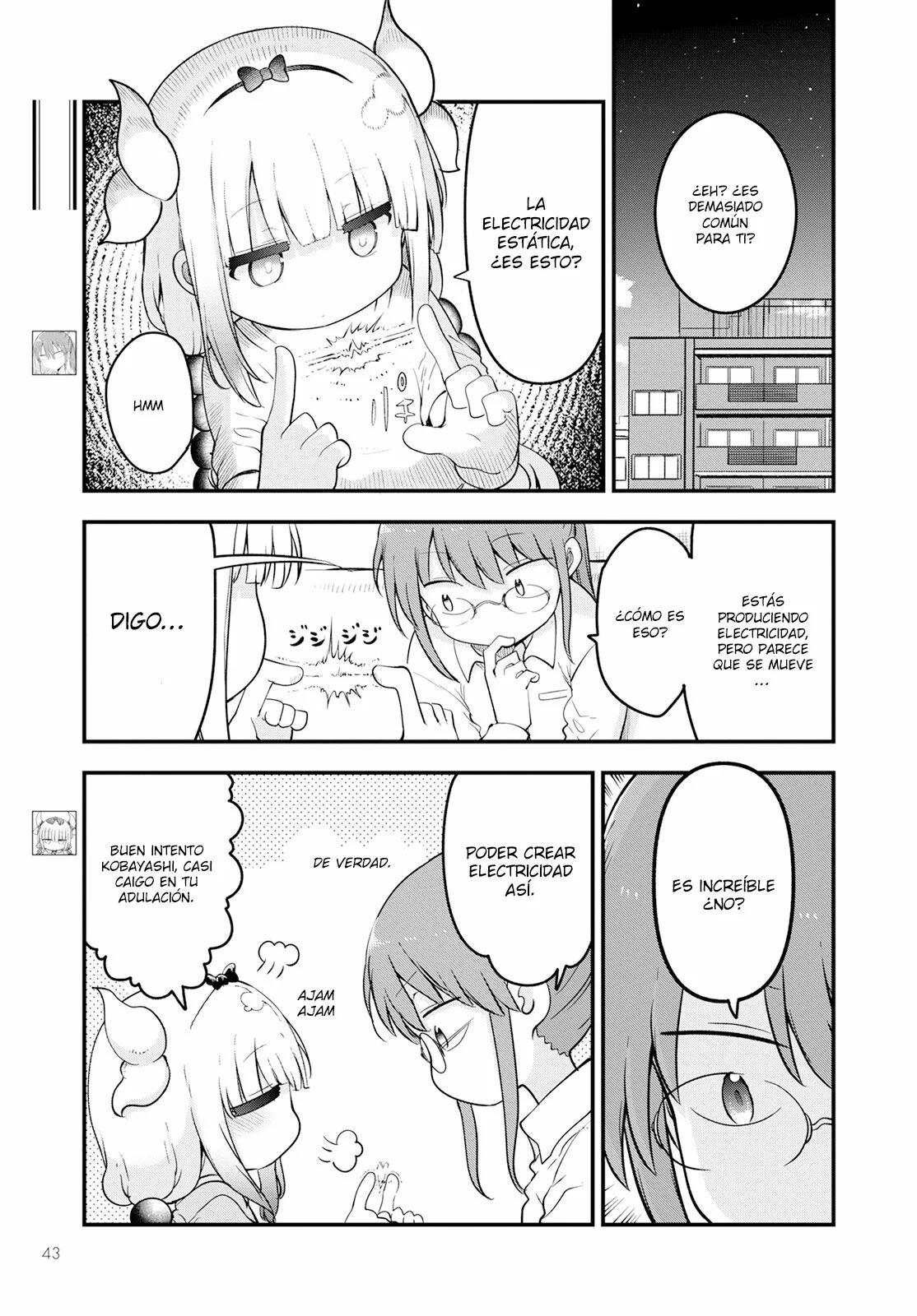 Kobayashi-san Chi no Maid Dragon Capitulo 134 página 4