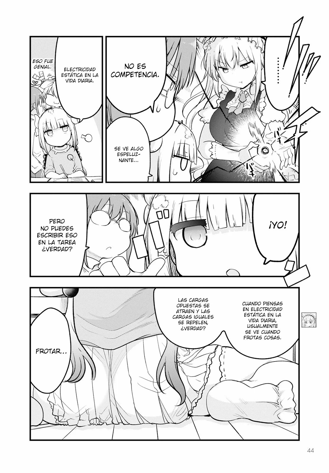 Kobayashi-san Chi no Maid Dragon Capitulo 134 página 5