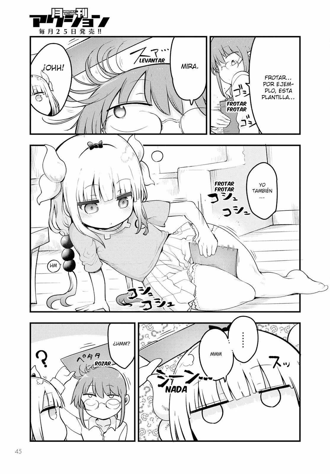 Kobayashi-san Chi no Maid Dragon Capitulo 134 página 6