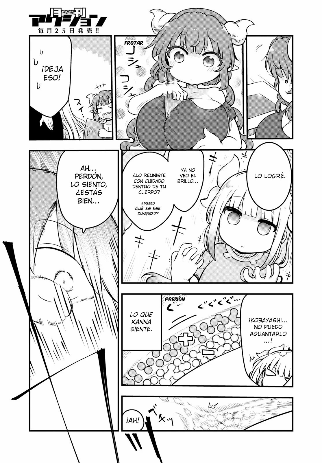 Kobayashi-san Chi no Maid Dragon Capitulo 134 página 8
