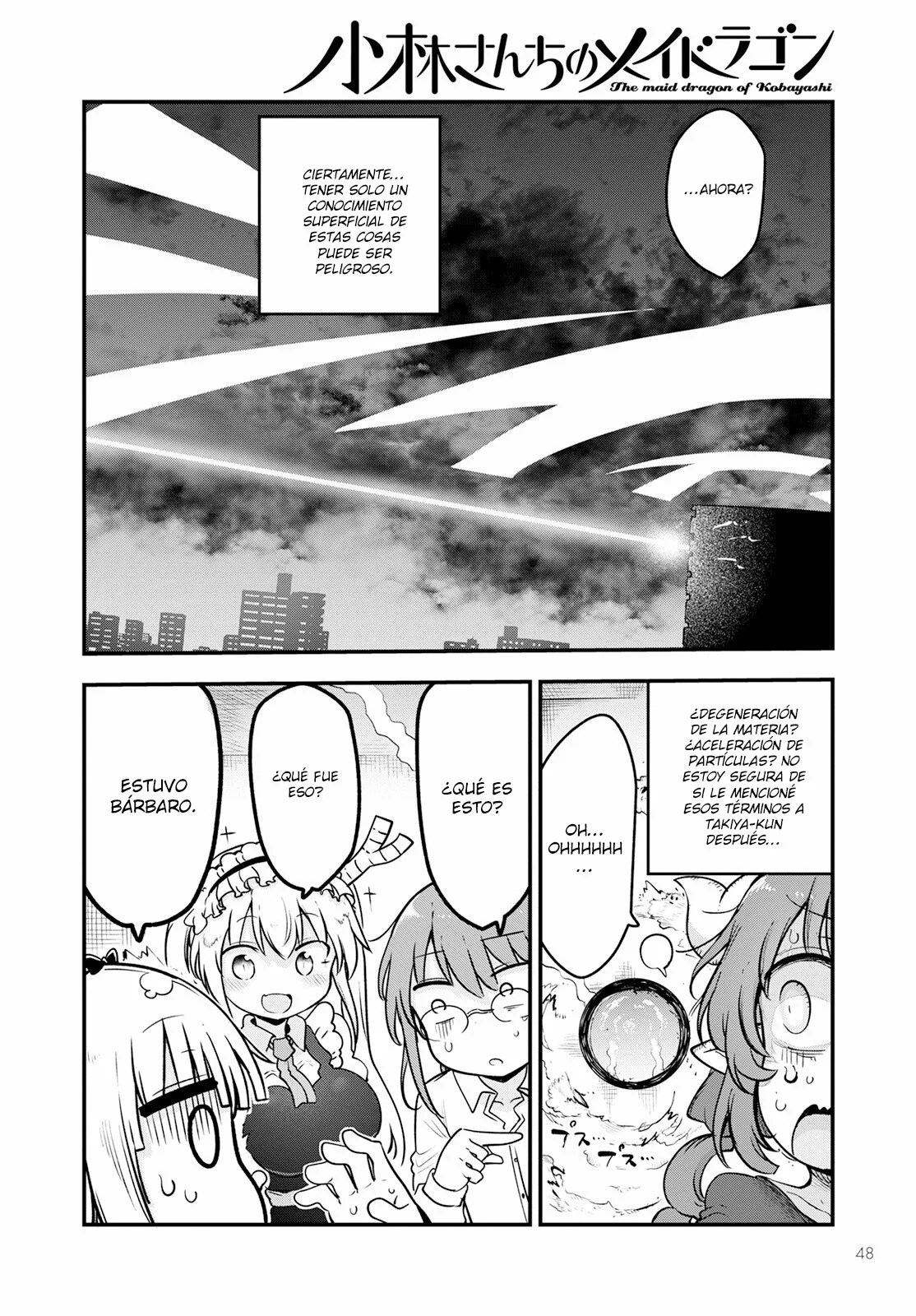 Kobayashi-san Chi no Maid Dragon Capitulo 134 página 9