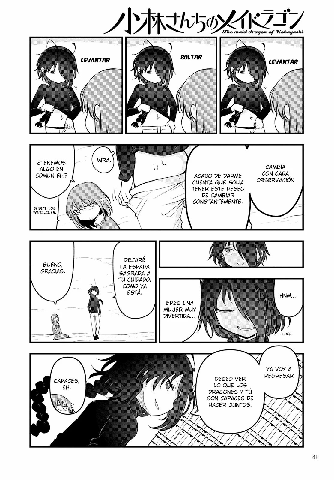 Kobayashi-san Chi no Maid Dragon Capitulo 135 página 13