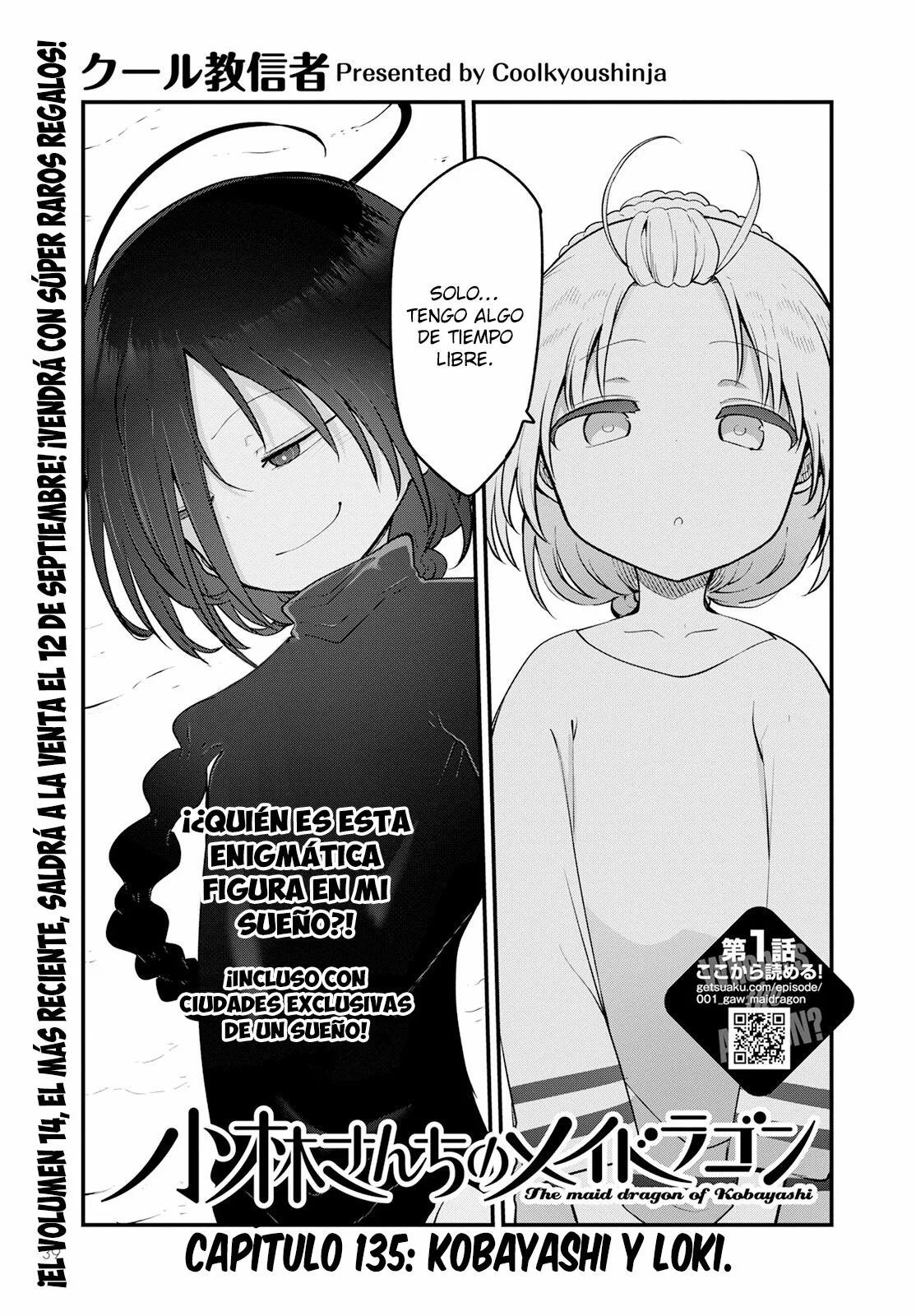Kobayashi-san Chi no Maid Dragon Capitulo 135 página 4