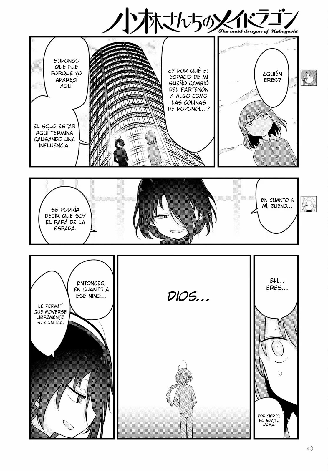 Kobayashi-san Chi no Maid Dragon Capitulo 135 página 5