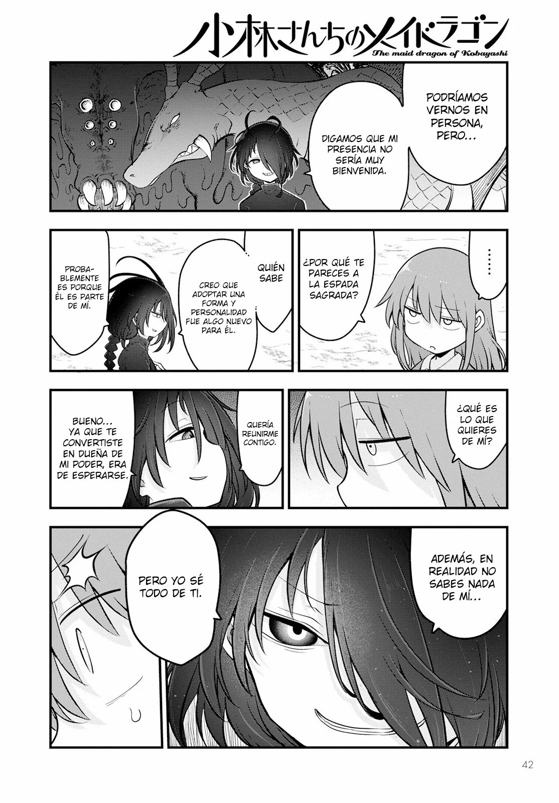 Kobayashi-san Chi no Maid Dragon Capitulo 135 página 7