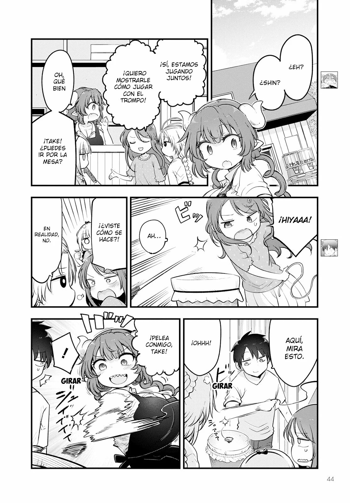 Kobayashi-san Chi no Maid Dragon Capitulo 135 página 9